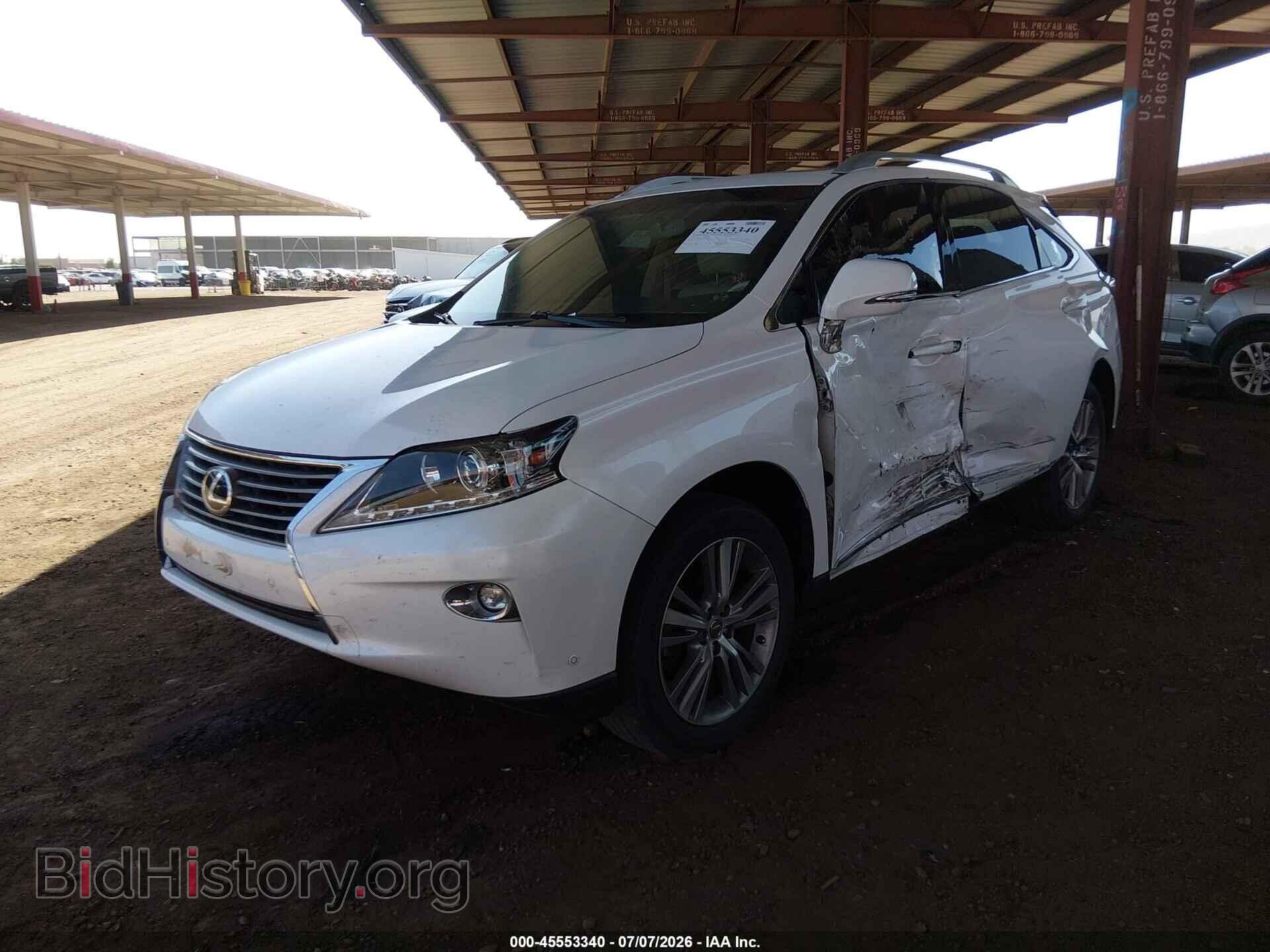 2015 LEXUS RX 350 - VIN: 2T2BK1BA1FC267365 - Фото 2