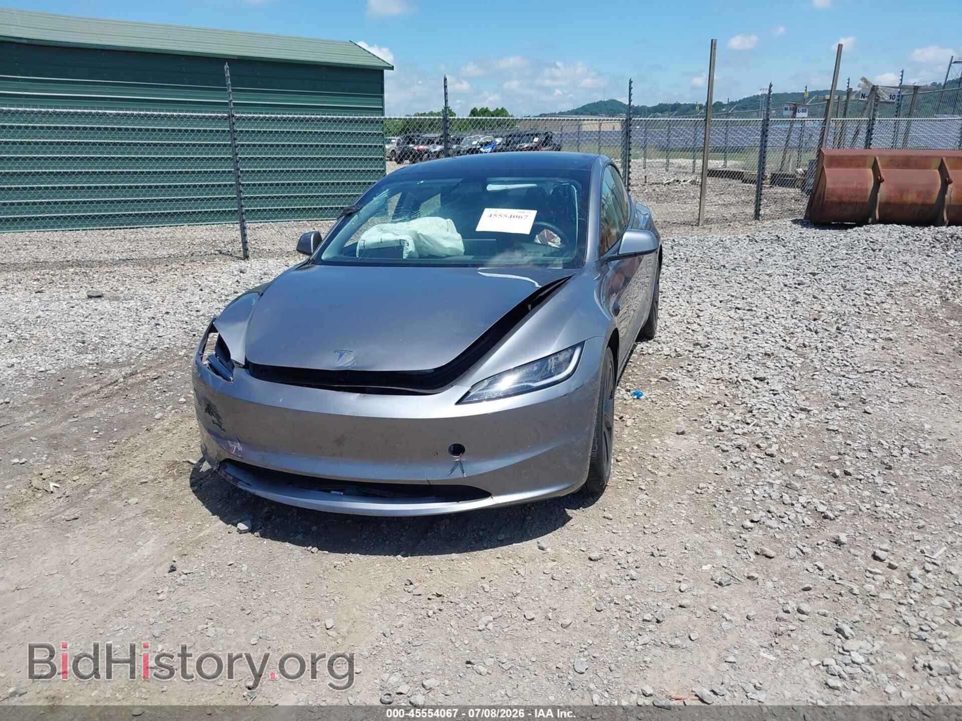 2025 TESLA MODEL 3 - VIN: 5YJ3E1EB1SF894870 - Фото 2