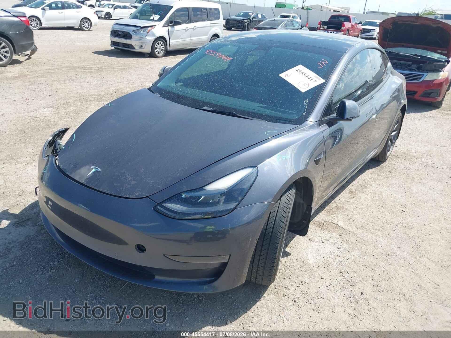 2022 TESLA MODEL 3 - VIN: 5YJ3E1EB9NF156013 - Фото 2