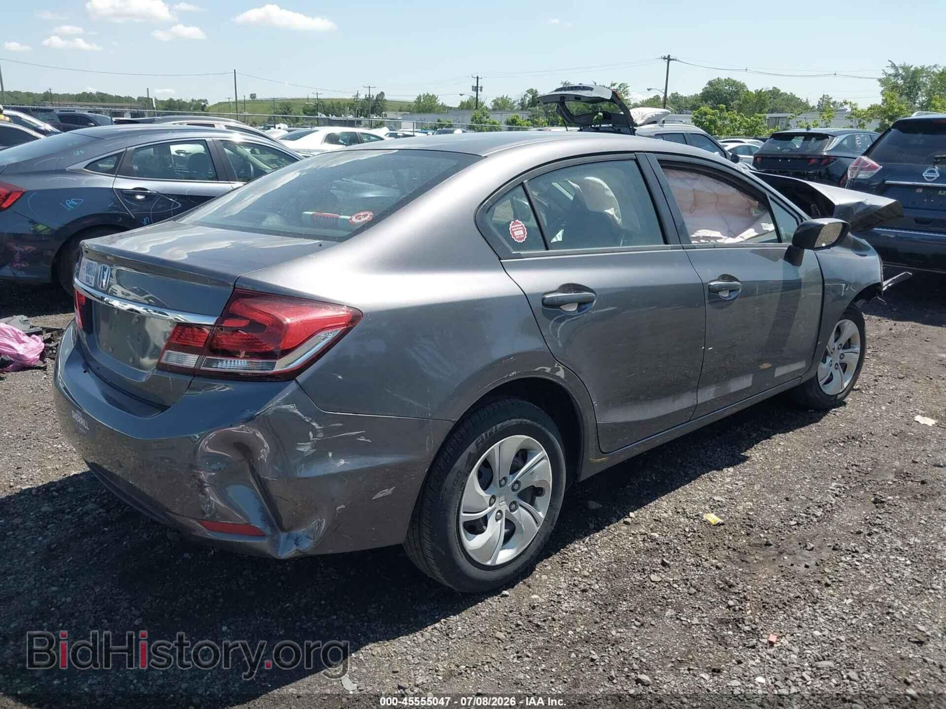 2014 HONDA CIVIC - VIN: 2HGFB2F52EH531966 - Фото 4
