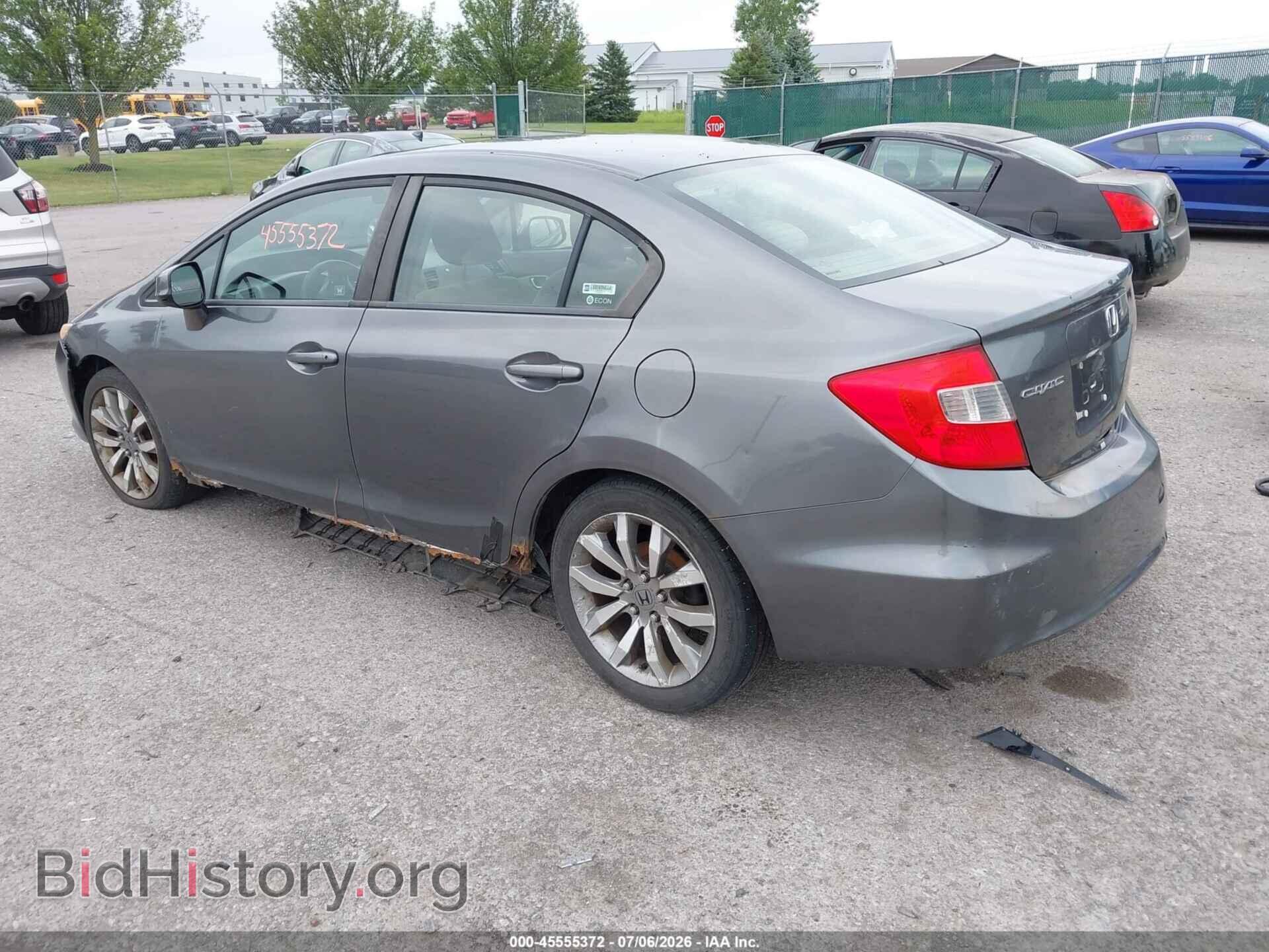 2012 HONDA CIVIC - VIN: 2HGFB2F8XCH311465 - Photo 3