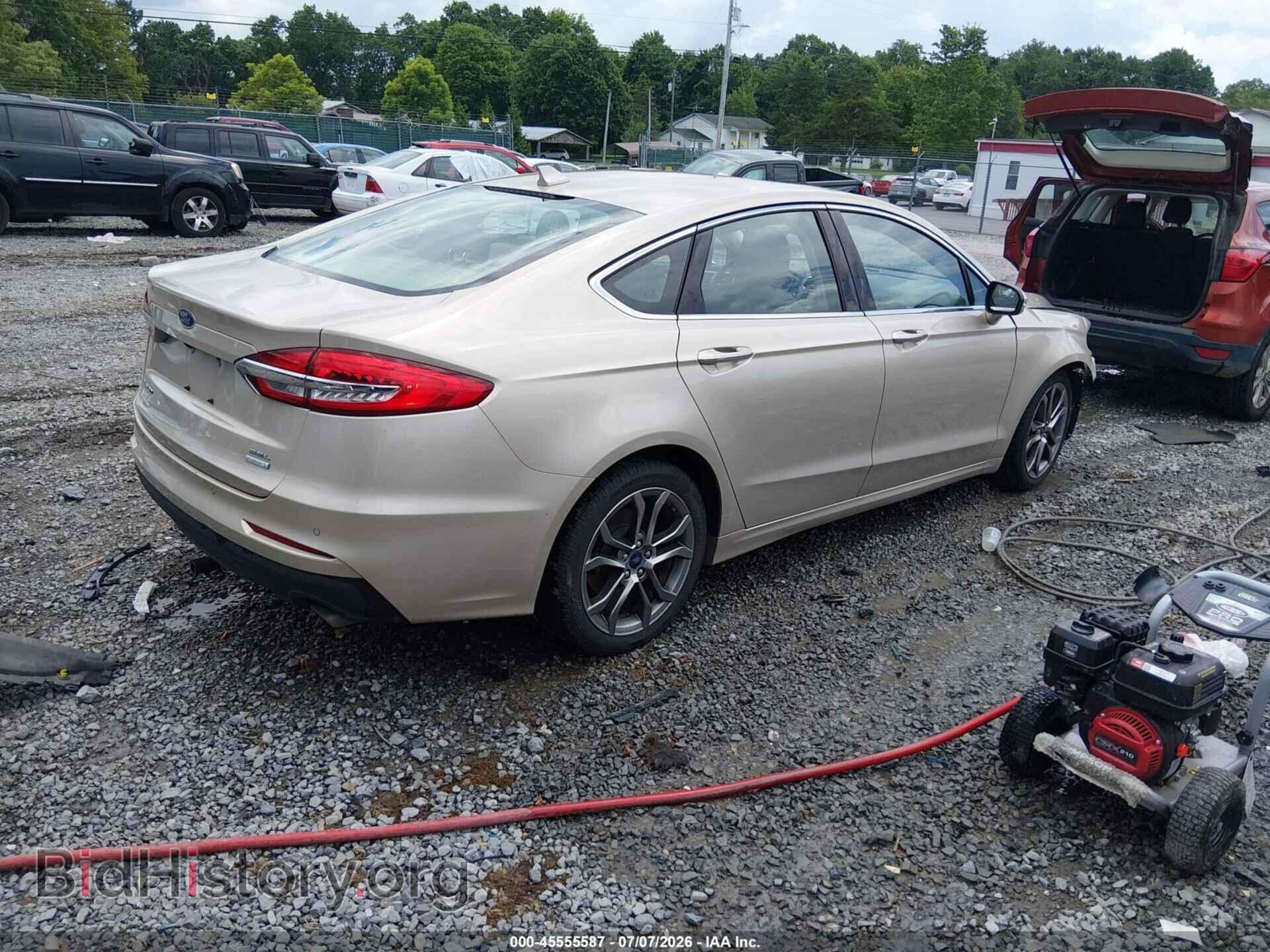 2019 FORD FUSION - VIN: 3FA6P0CD2KR219457 - Фото 4