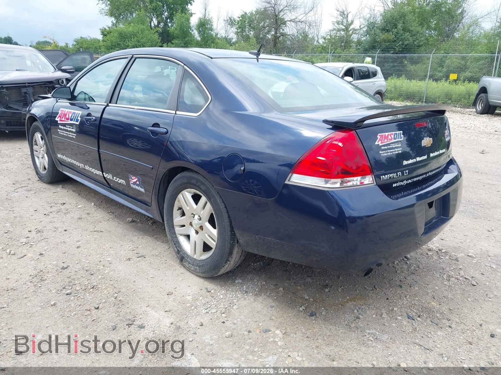 2012 CHEVROLET IMPALA - VIN: 2G1WB5E34C1207237 - Фото 3