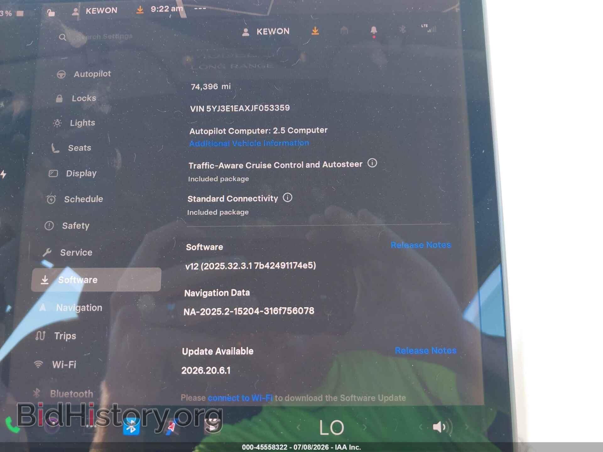 2018 TESLA MODEL 3 - VIN: 5YJ3E1EAXJF053359 - Photo 7