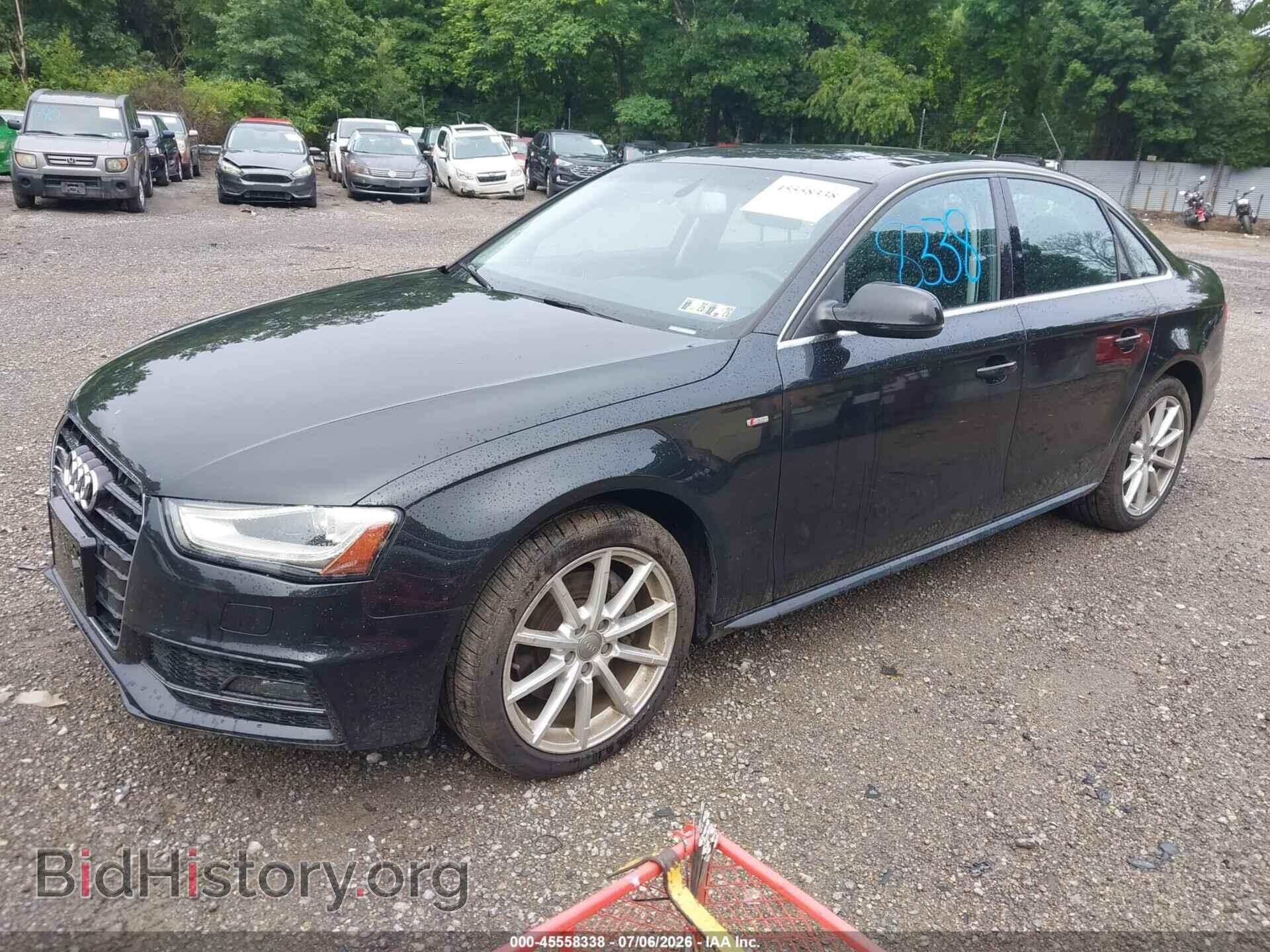 2014 AUDI A4 - VIN: WAUFFAFL2EN001500 - Фото 2