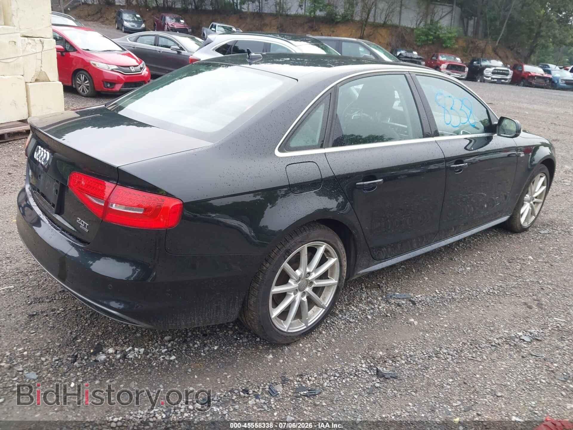 2014 AUDI A4 - VIN: WAUFFAFL2EN001500 - Фото 4