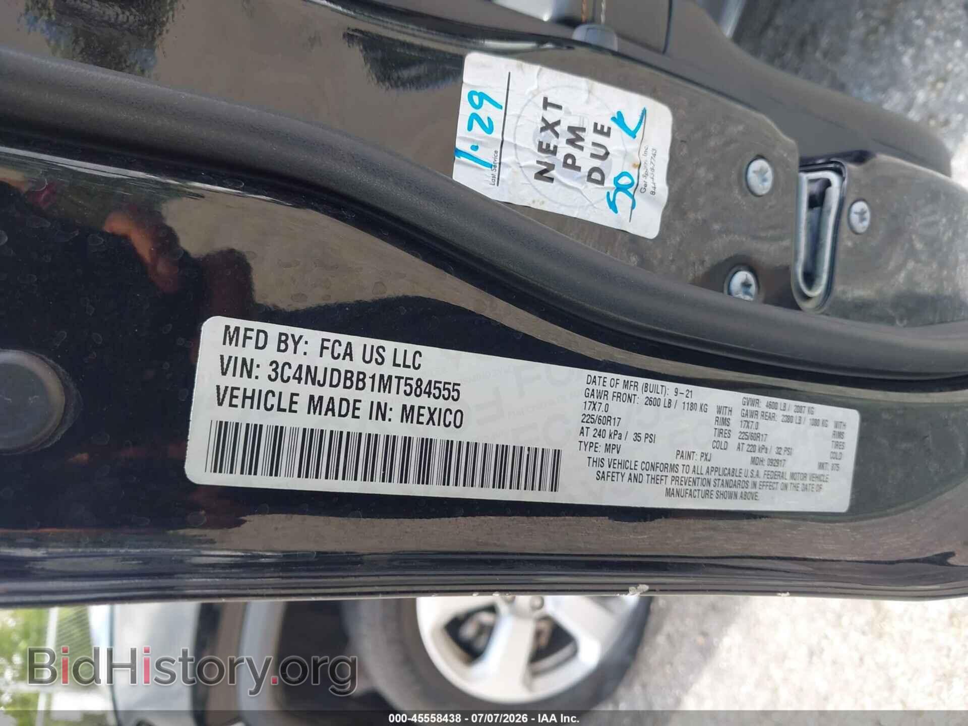 2021 JEEP COMPASS - VIN: 3C4NJDBB1MT584555 - Photo 9