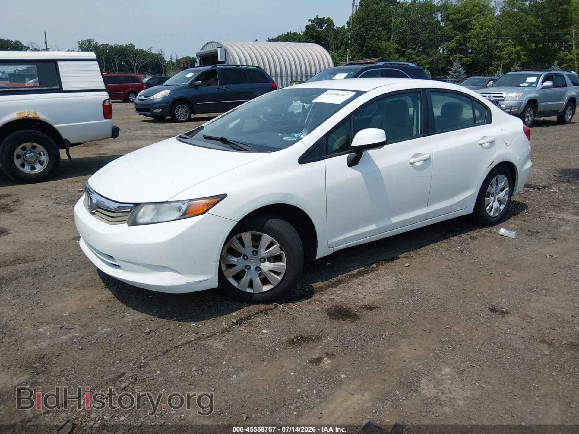 2012 HONDA CIVIC - VIN: 19XFB2F55CE337357 - Фото 2