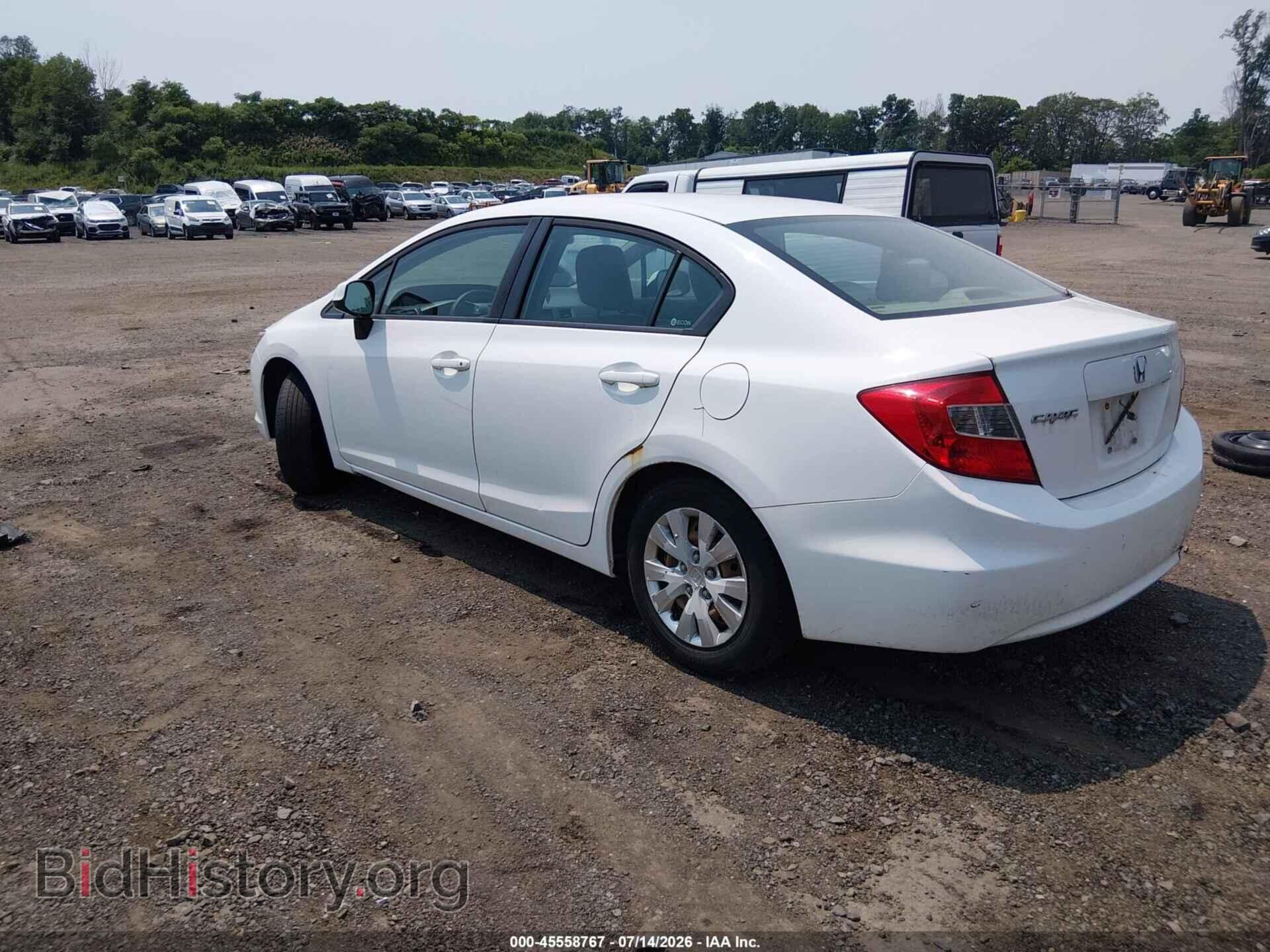 2012 HONDA CIVIC - VIN: 19XFB2F55CE337357 - Фото 3