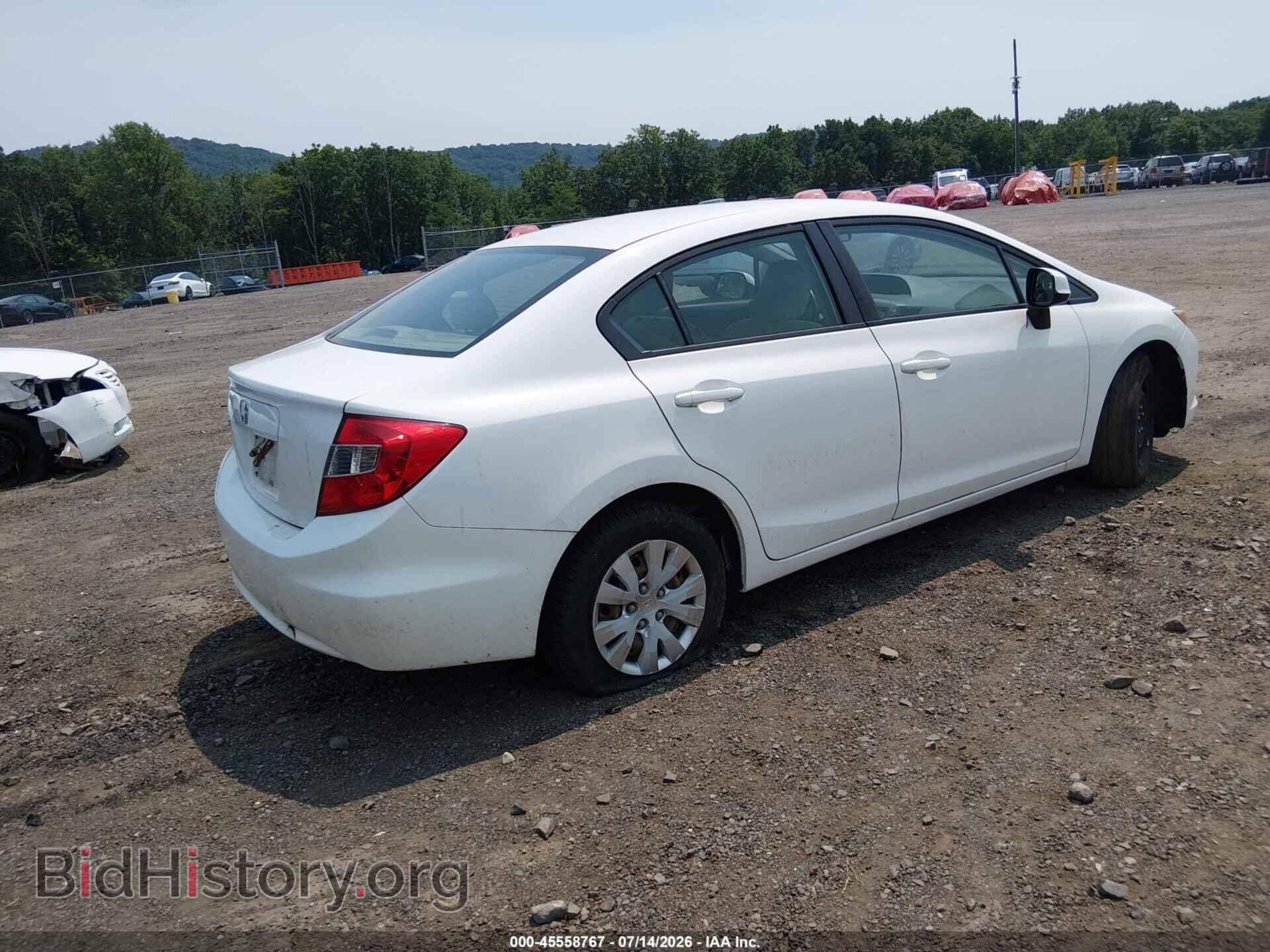 2012 HONDA CIVIC - VIN: 19XFB2F55CE337357 - Фото 4