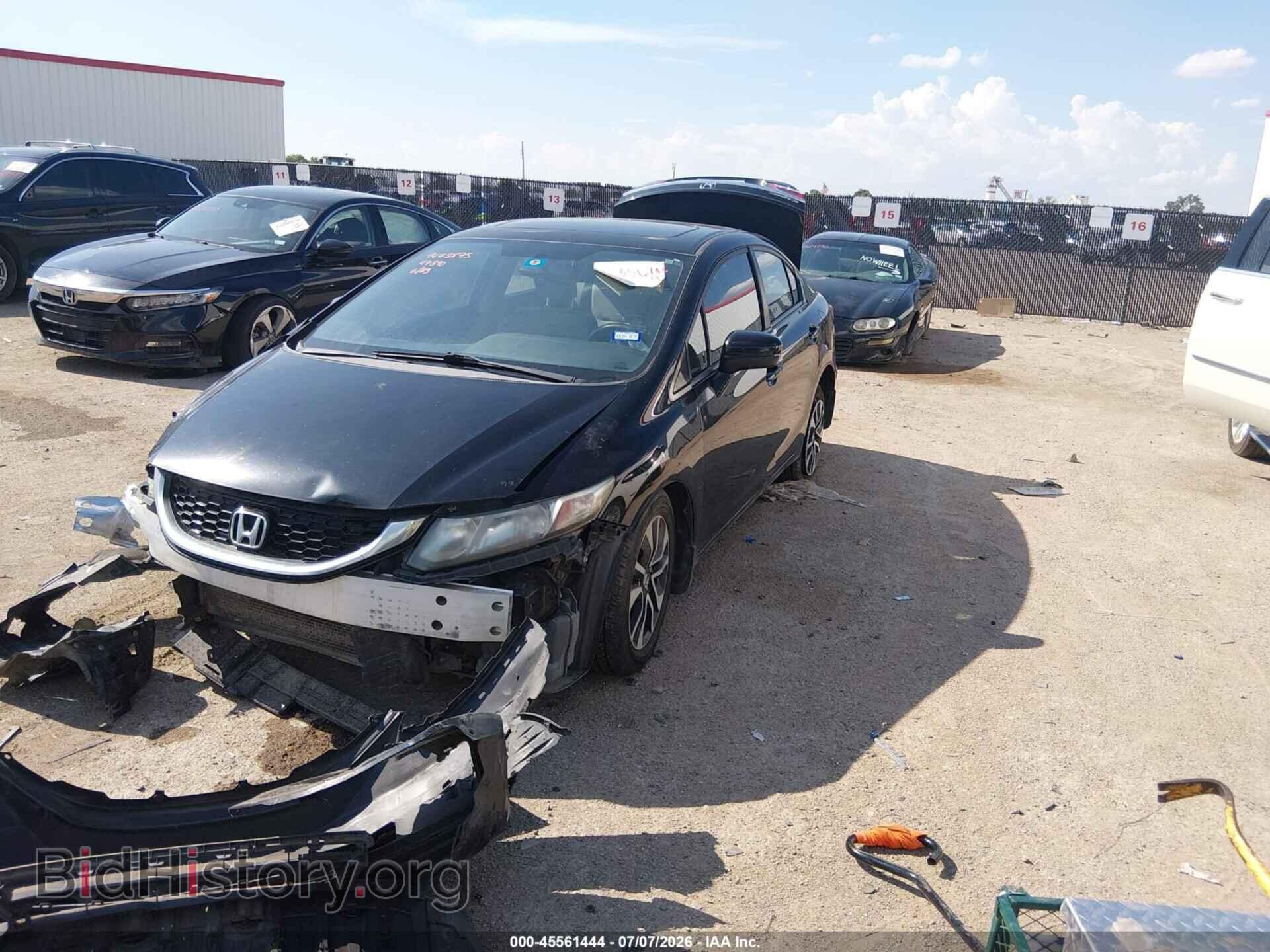 2015 HONDA CIVIC - VIN: 19XFB2F81FE117390 - Фото 2