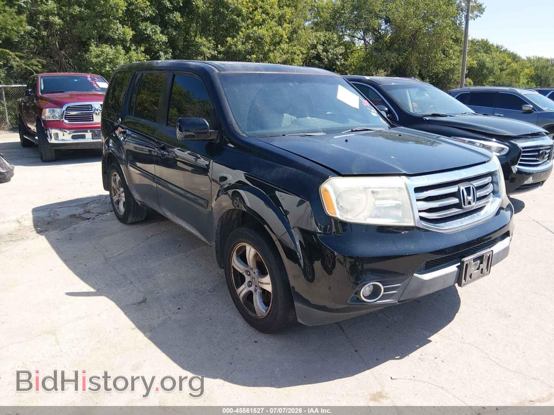 Photo 5FNYF3H5XDB007645 - HONDA PILOT 2013
