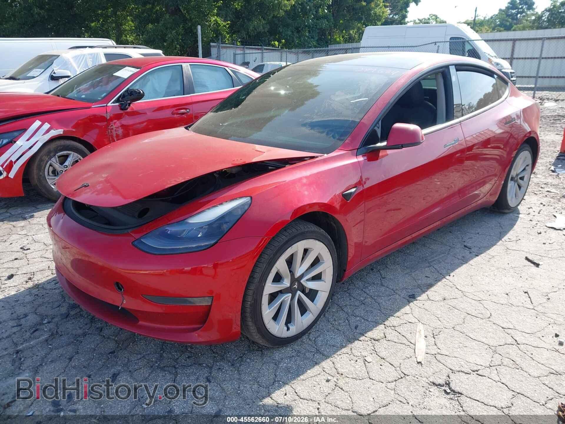 2022 TESLA MODEL 3 - VIN: 5YJ3E1EA5NF289584 - Photo 2