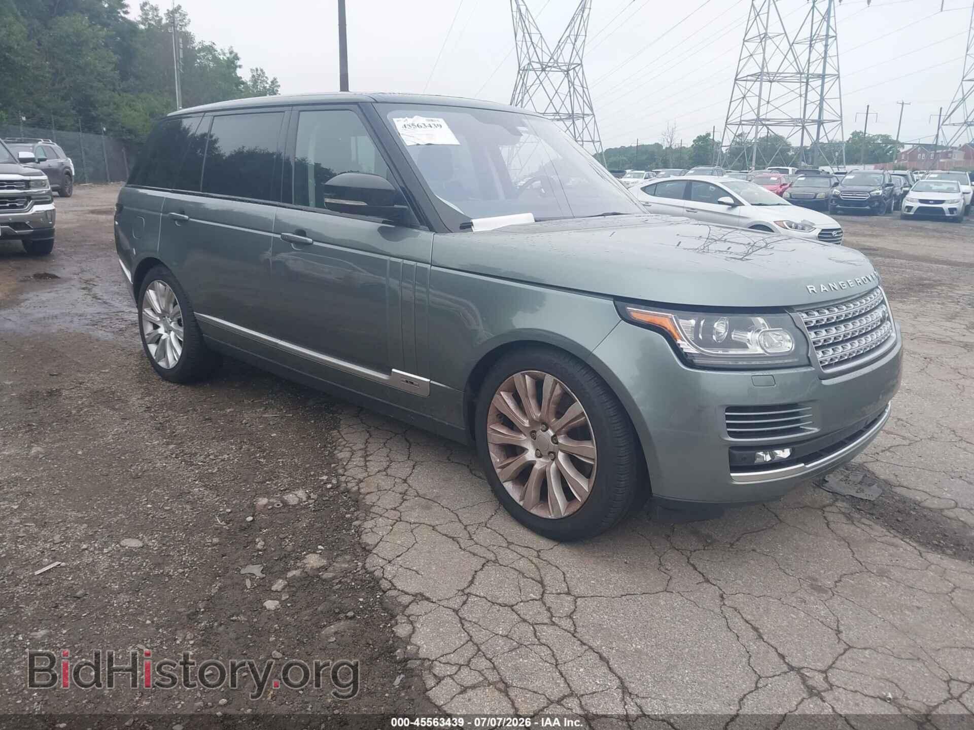 Фотография SALGS3EF4GA251415 - LAND ROVER RANGE ROVER 2016