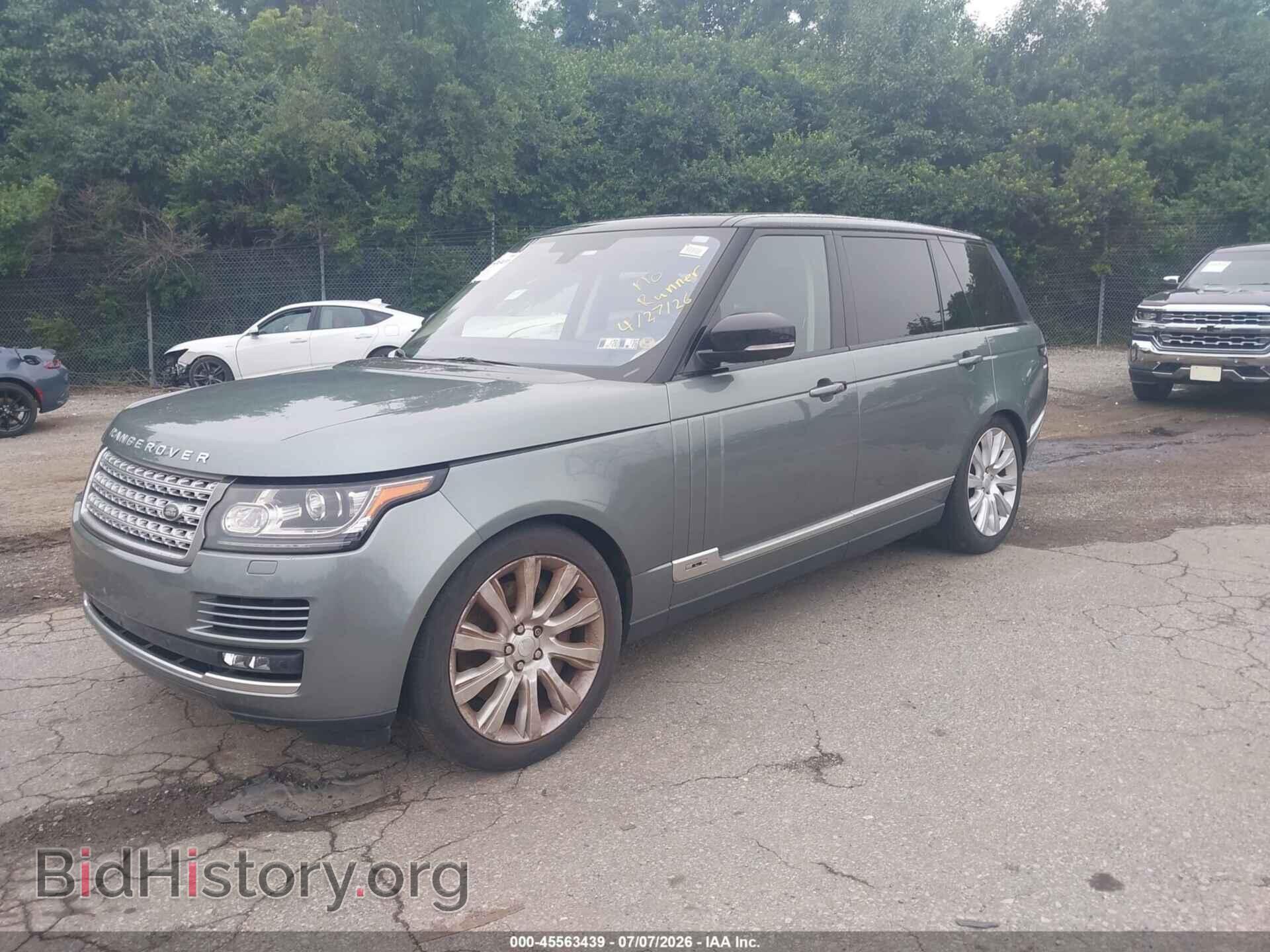 2016 LAND ROVER RANGE ROVER - VIN: SALGS3EF4GA251415 - Фото 2