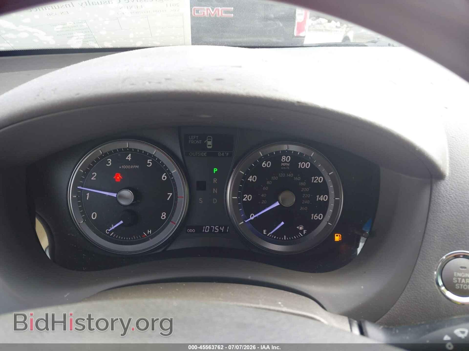 2011 LEXUS ES 350 - VIN: JTHBK1EG7B2452497 - Photo 7