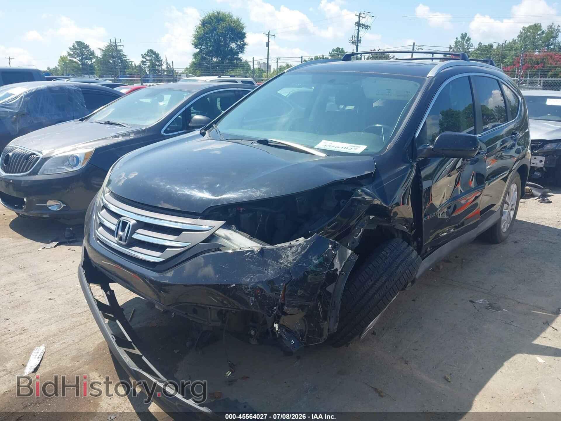 2014 HONDA CR-V - VIN: 2HKRM4H74EH632594 - Фото 2