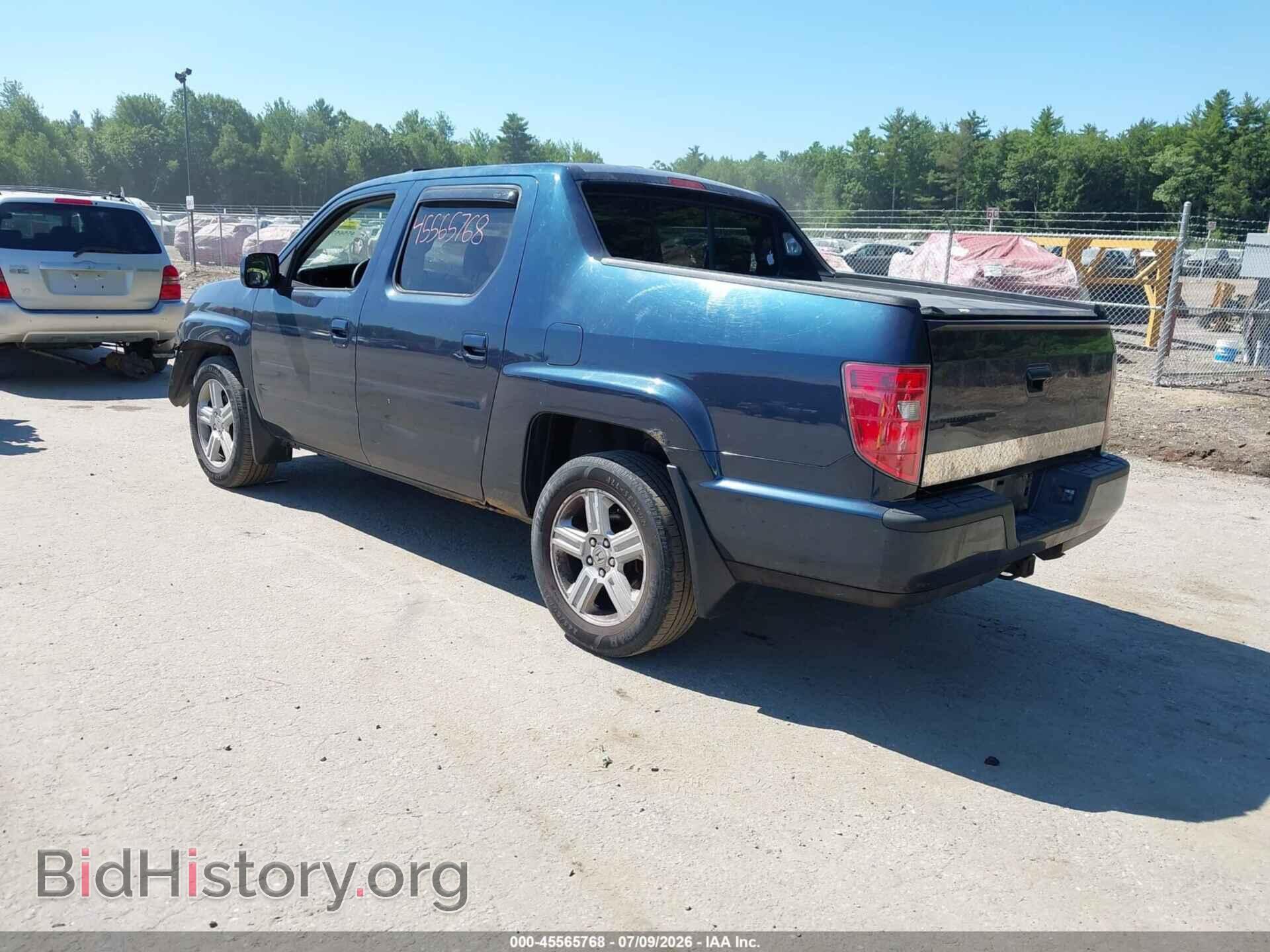 2011 HONDA RIDGELINE - VIN: 5FPYK1F54BB001511 - Фото 3