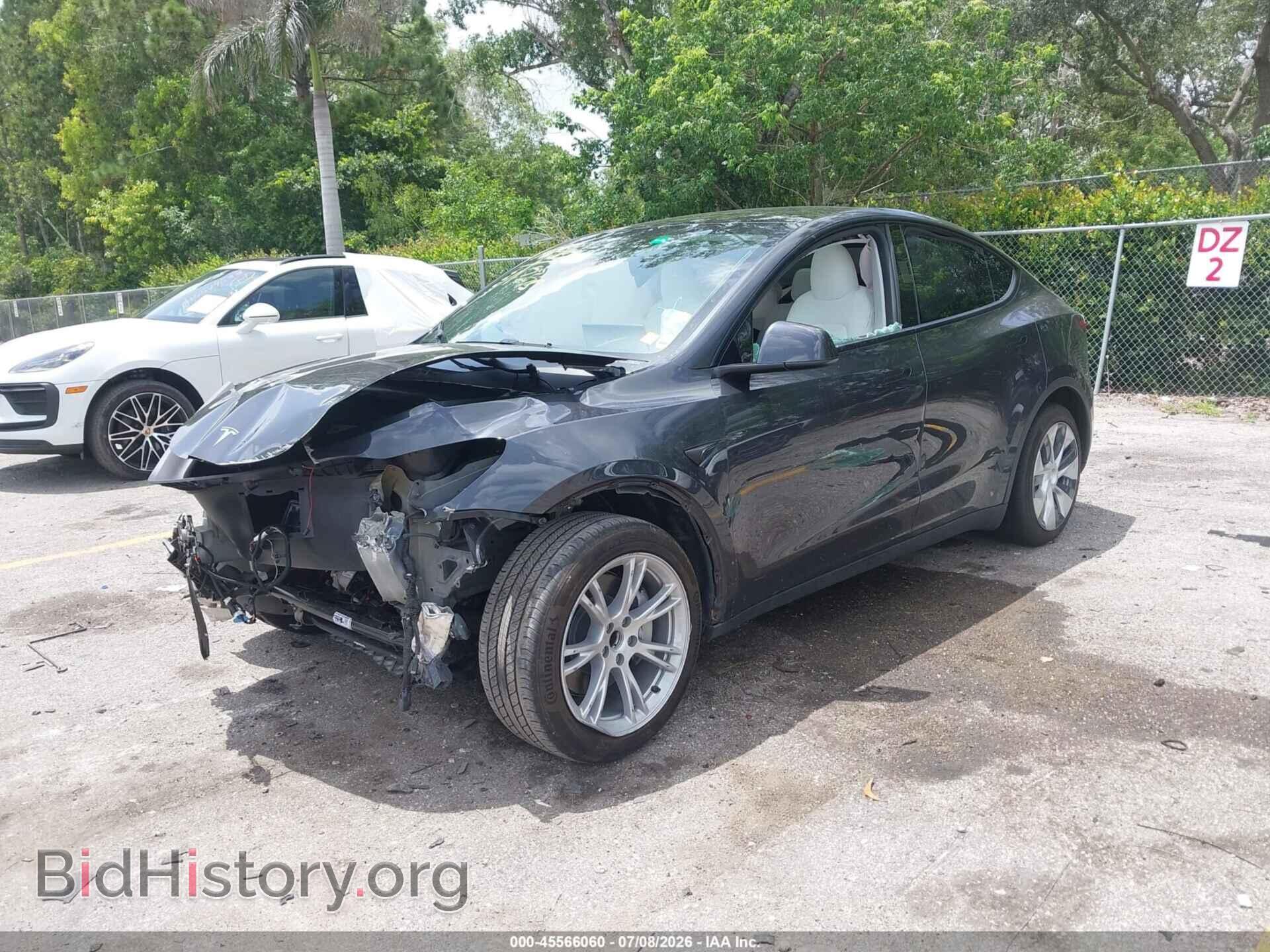 2024 TESLA MODEL Y - VIN: 7SAYGDED1RF016663 - Фото 2