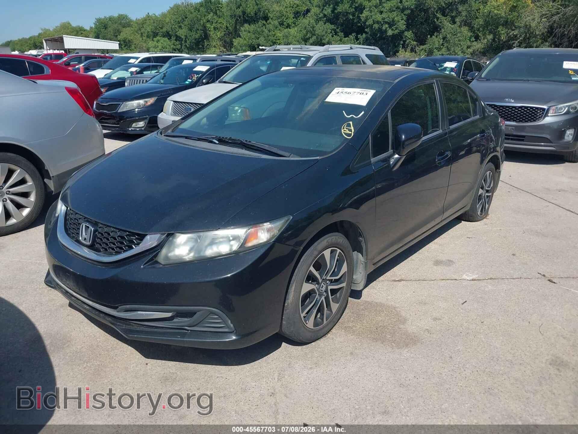 2015 HONDA CIVIC - VIN: 19XFB2F80FE088058 - Фото 2