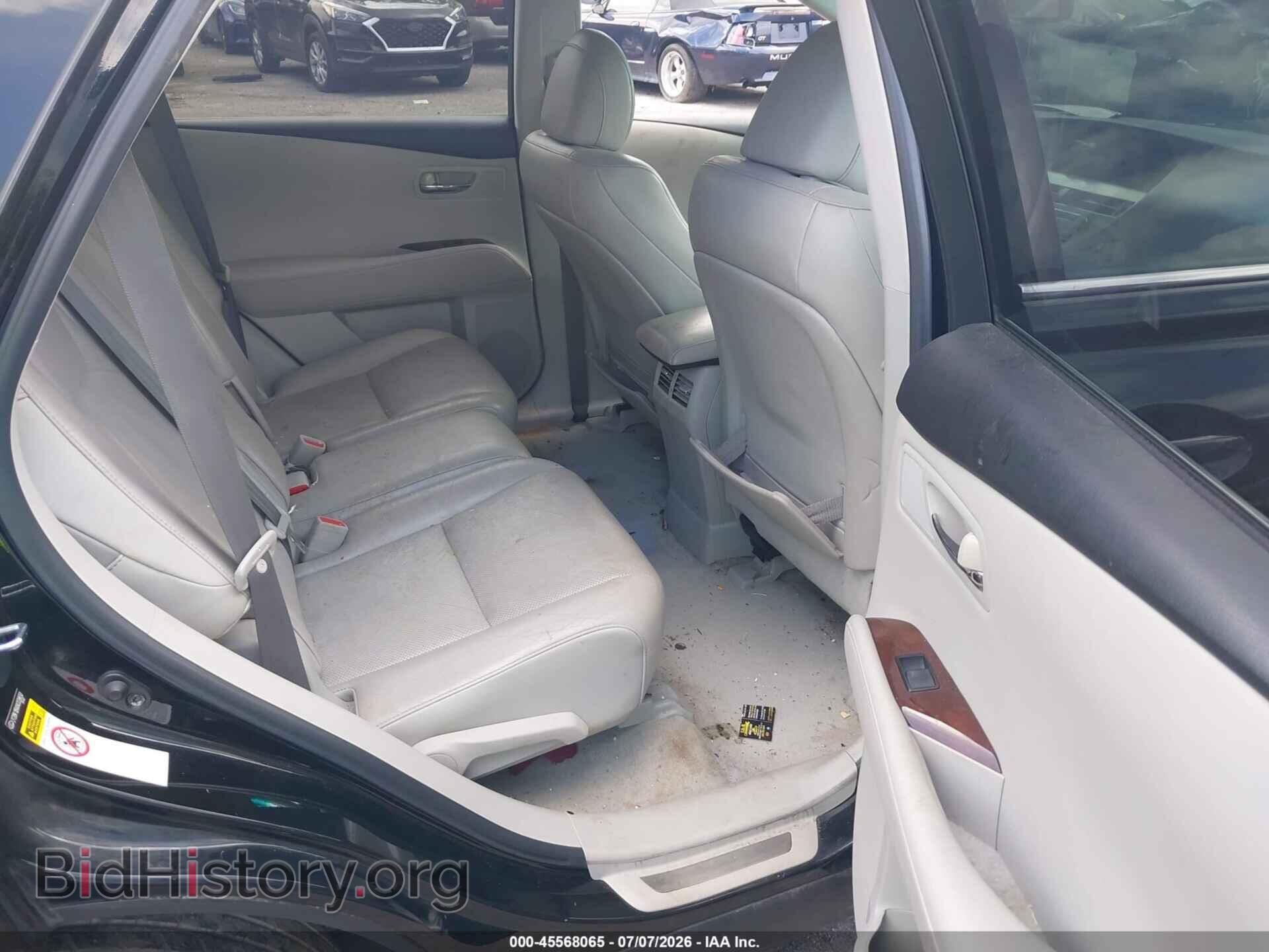 2010 LEXUS RX 350 - VIN: 2T2BK1BAXAC039650 - Фото 8