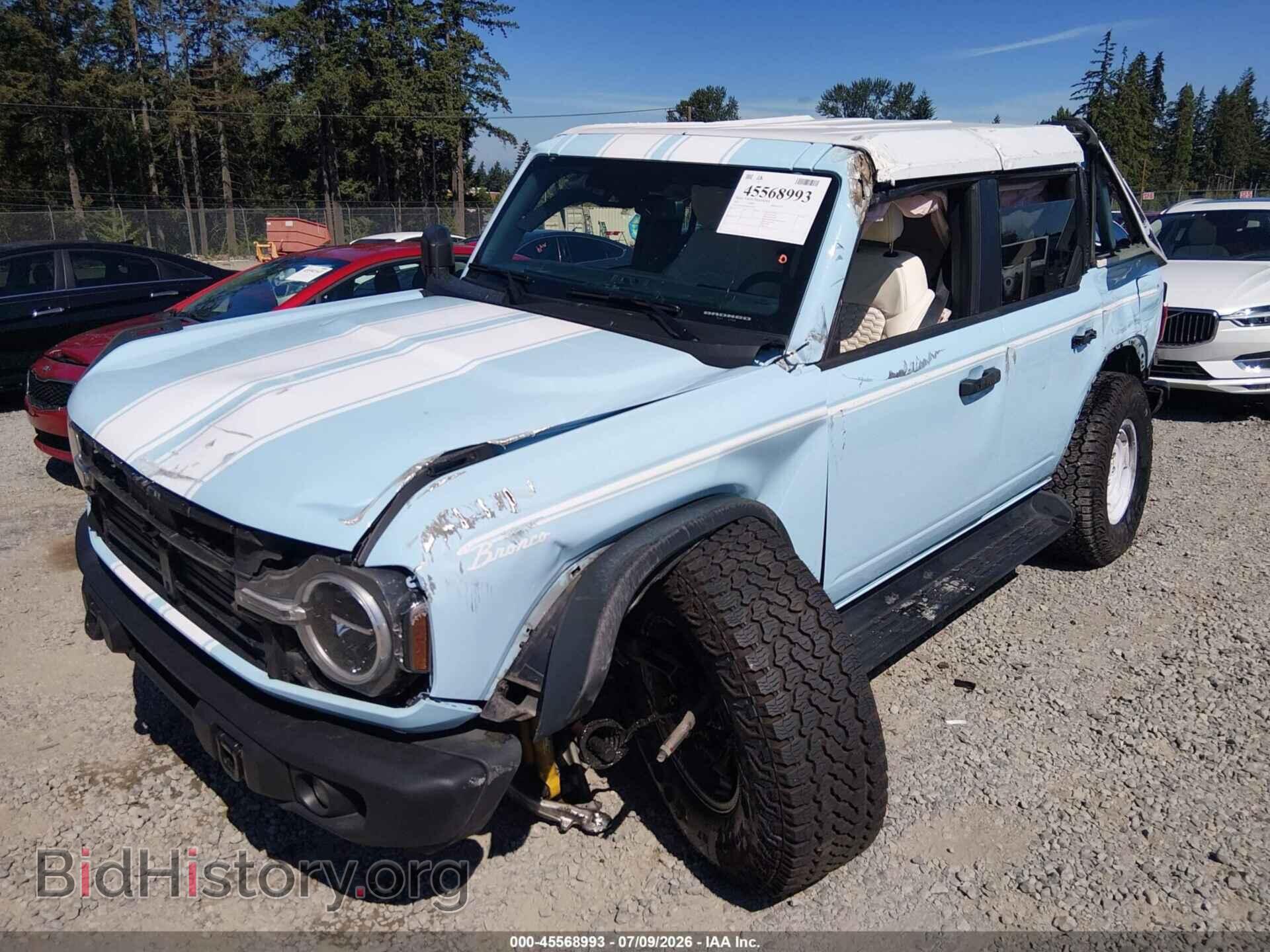 2025 FORD BRONCO - VIN: 1FMEE4DP2SLA53494 - Фото 2