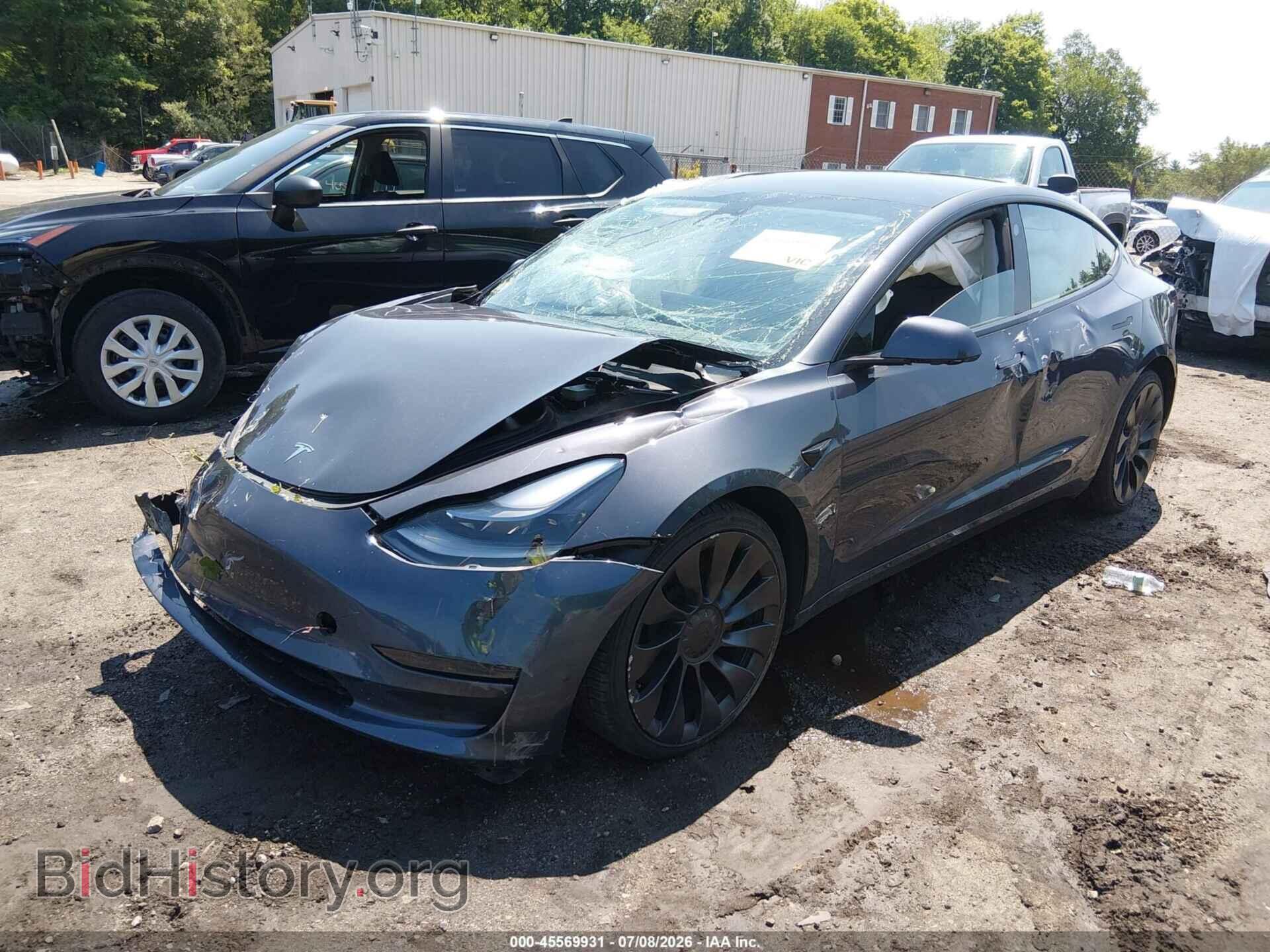 2023 TESLA MODEL 3 - VIN: 5YJ3E1EC6PF708918 - Фото 2