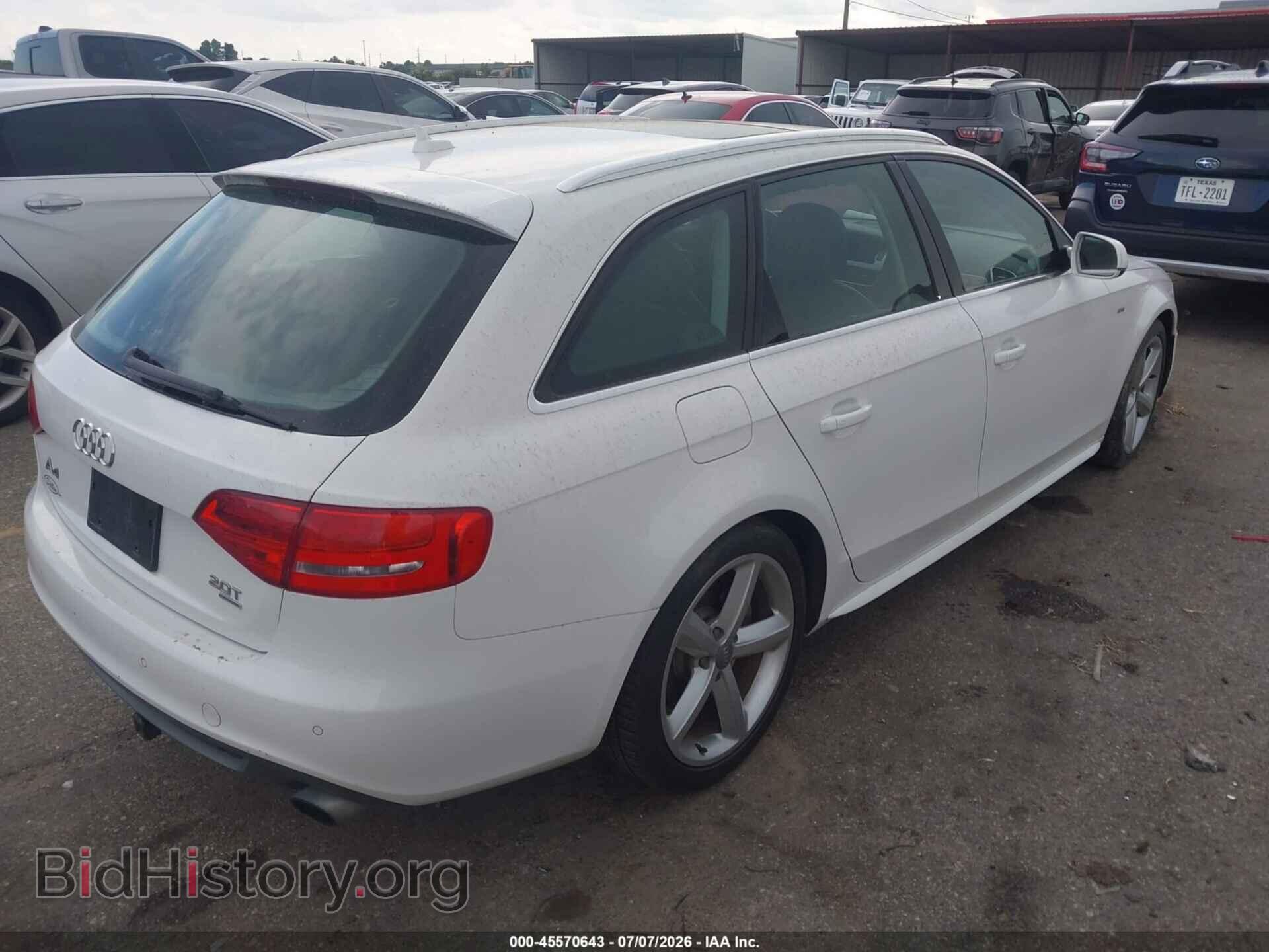 2012 AUDI A4 - VIN: WAU4FBFL0CA084488 - Photo 4
