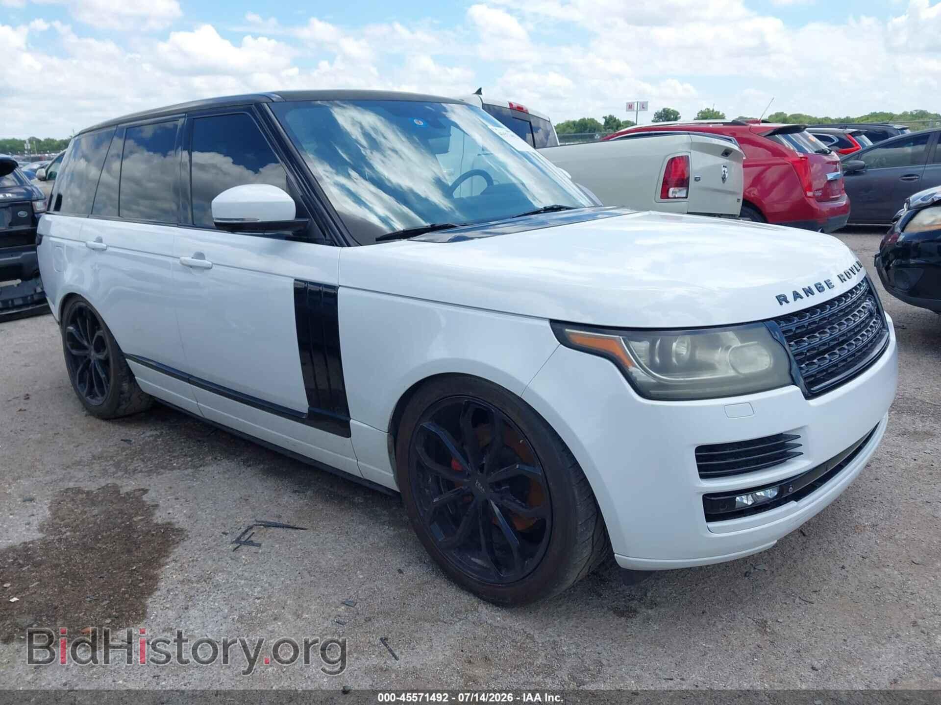 Photo SALGS2WF3EA157953 - LAND ROVER RANGE ROVER 2014