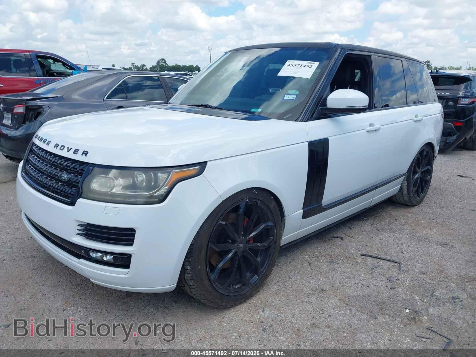 2014 LAND ROVER RANGE ROVER - VIN: SALGS2WF3EA157953 - Фото 2