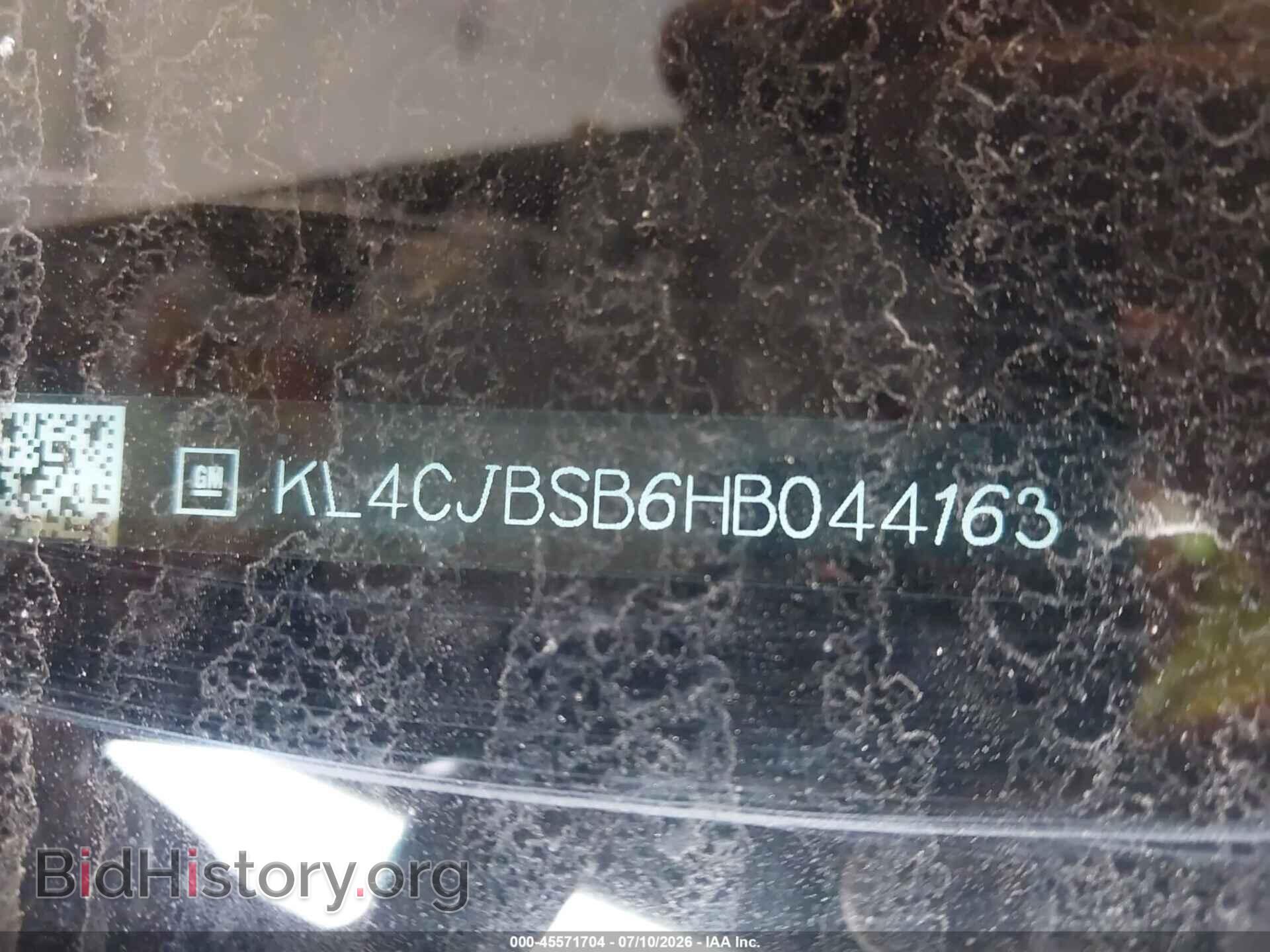 2017 BUICK ENCORE - VIN: KL4CJBSB6HB044163 - Photo 9