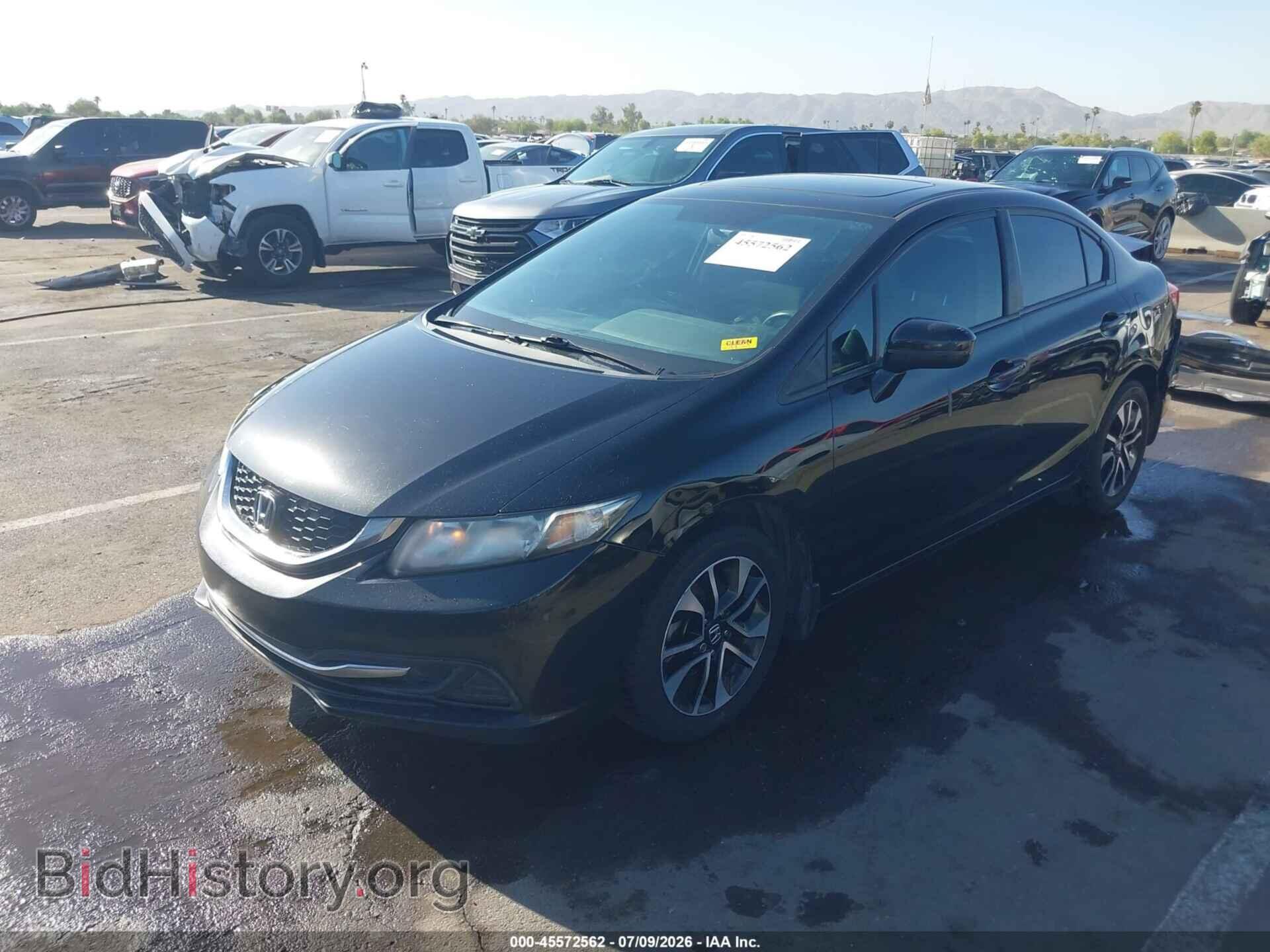 2015 HONDA CIVIC - VIN: 2HGFB2F89FH562532 - Фото 2