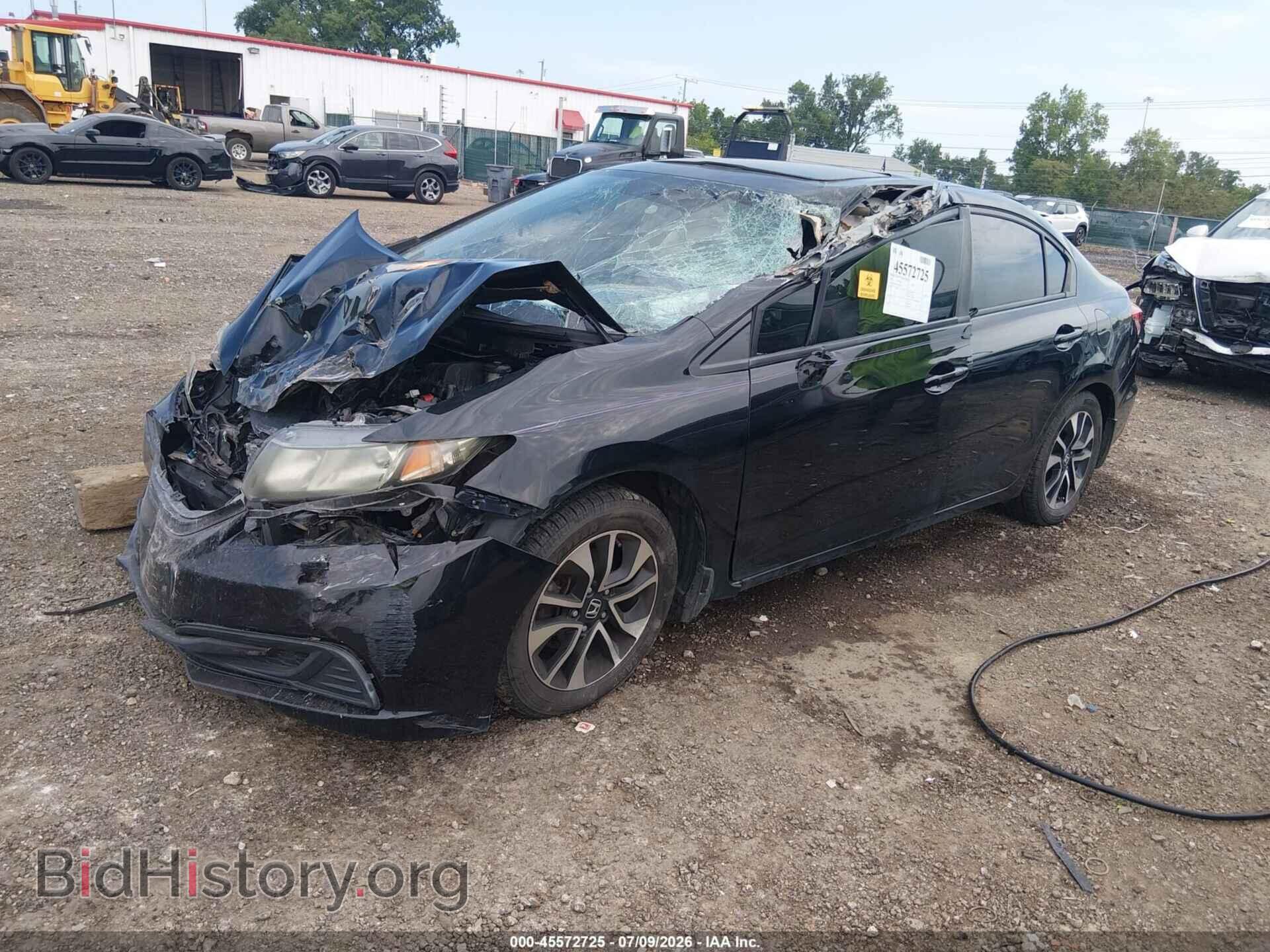 2013 HONDA CIVIC - VIN: 19XFB2F87DE057922 - Фото 2