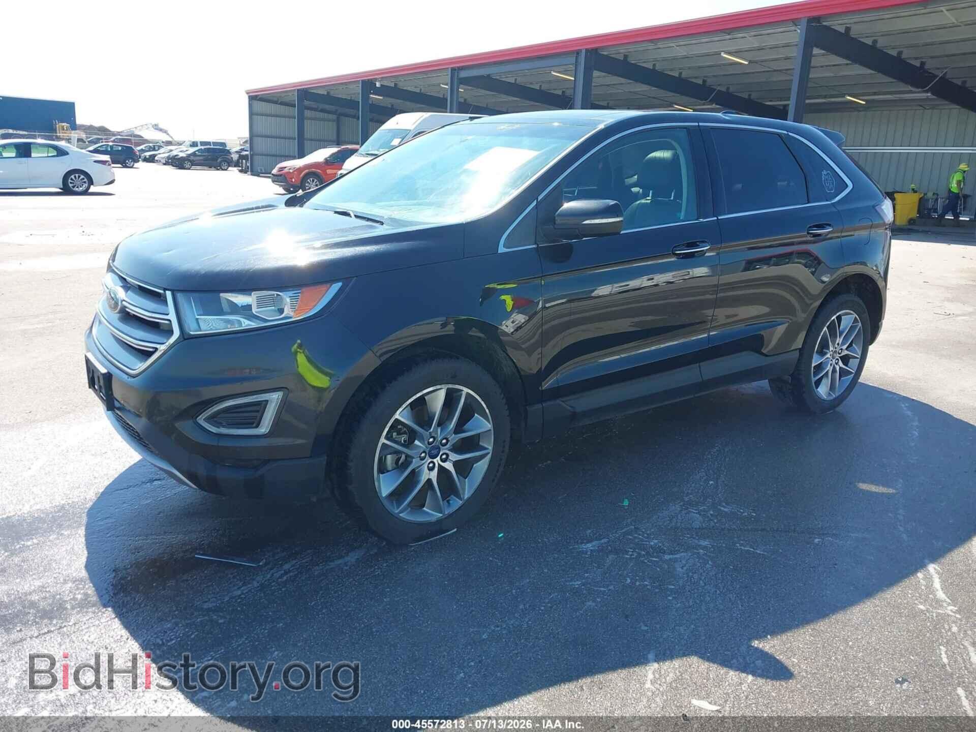 2015 FORD EDGE - VIN: 2FMTK4K98FBC39924 - Фото 2