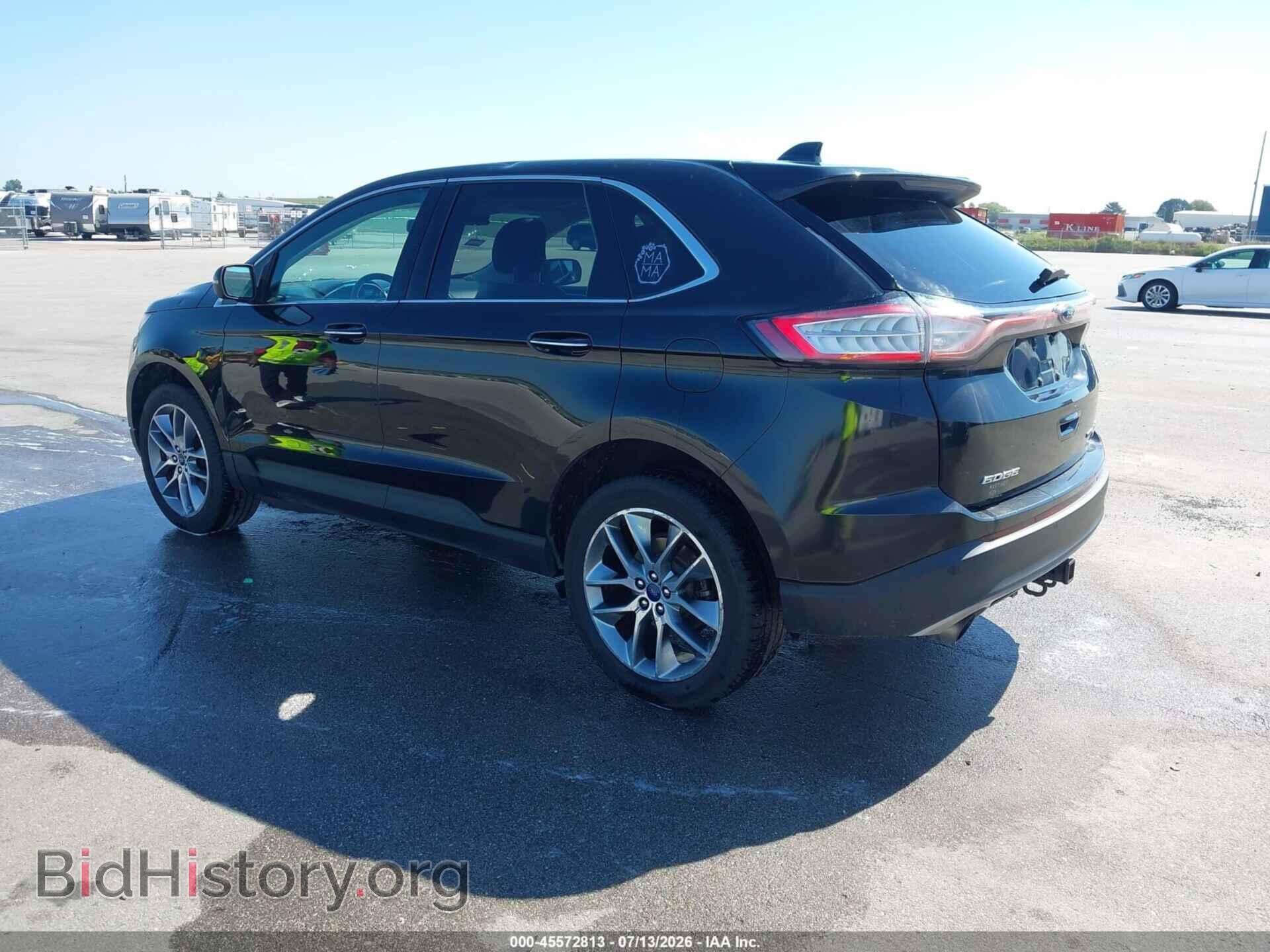 2015 FORD EDGE - VIN: 2FMTK4K98FBC39924 - Фото 3