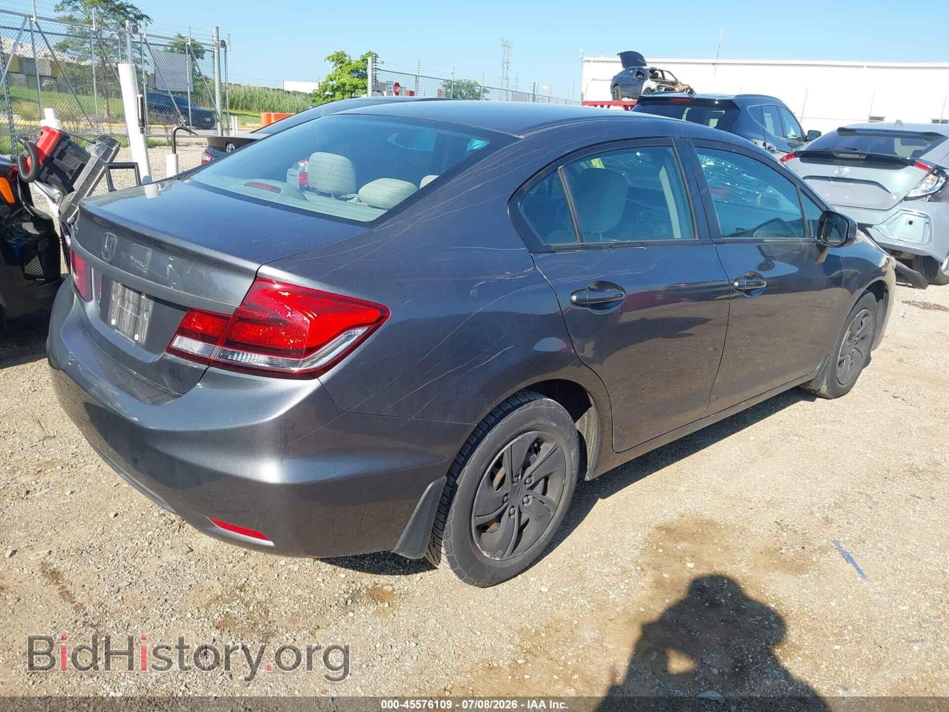 2013 HONDA CIVIC - VIN: 19XFB2F50DE095773 - Фото 4