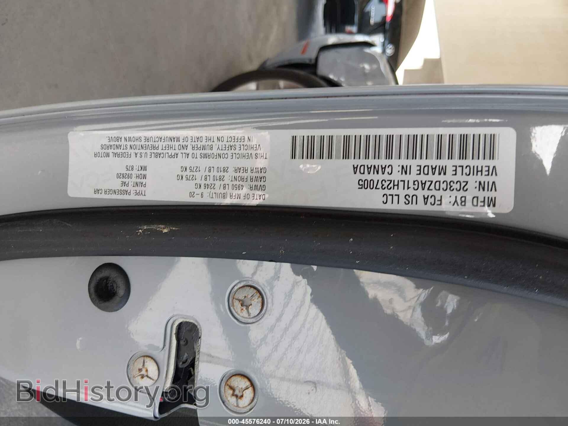 2020 DODGE CHALLENGER - VIN: 2C3CDZAG1LH237005 - Photo 9