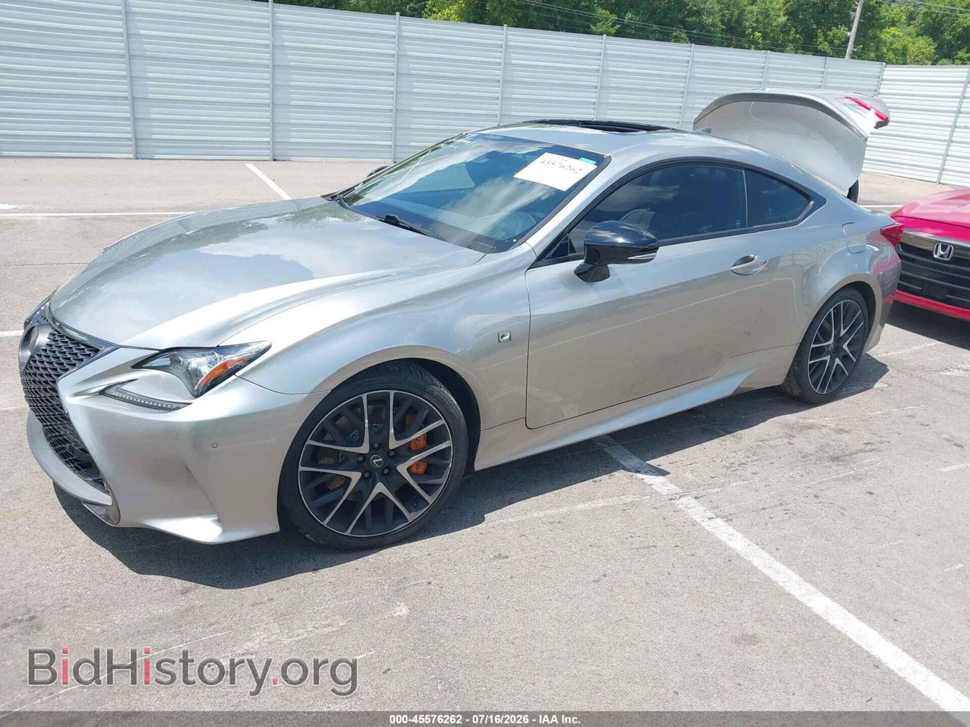 2018 LEXUS RC 350 - VIN: JTHHZ5BC4J5019165 - Фото 2