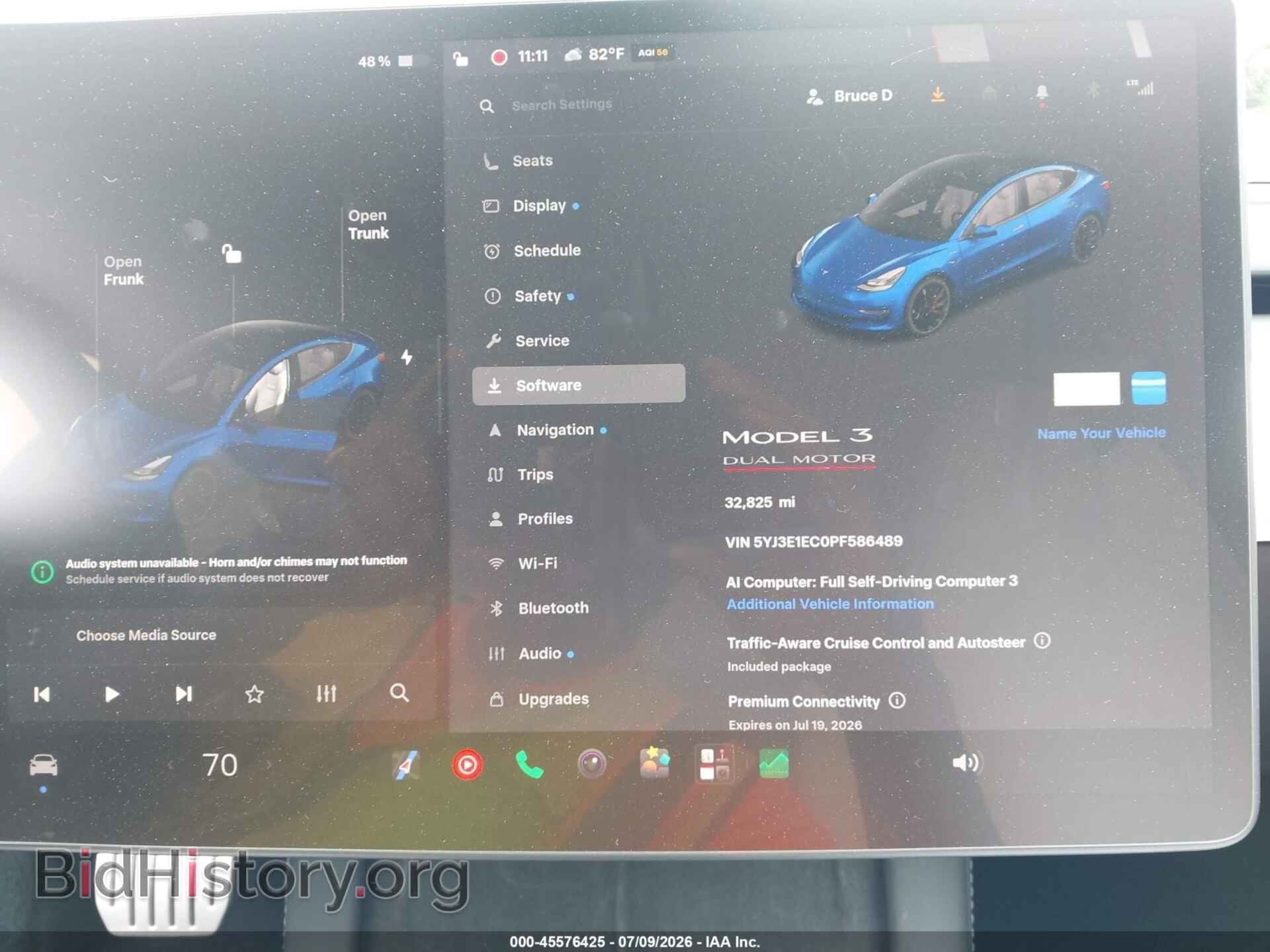 2023 TESLA MODEL 3 - VIN: 5YJ3E1EC0PF586489 - Фото 7