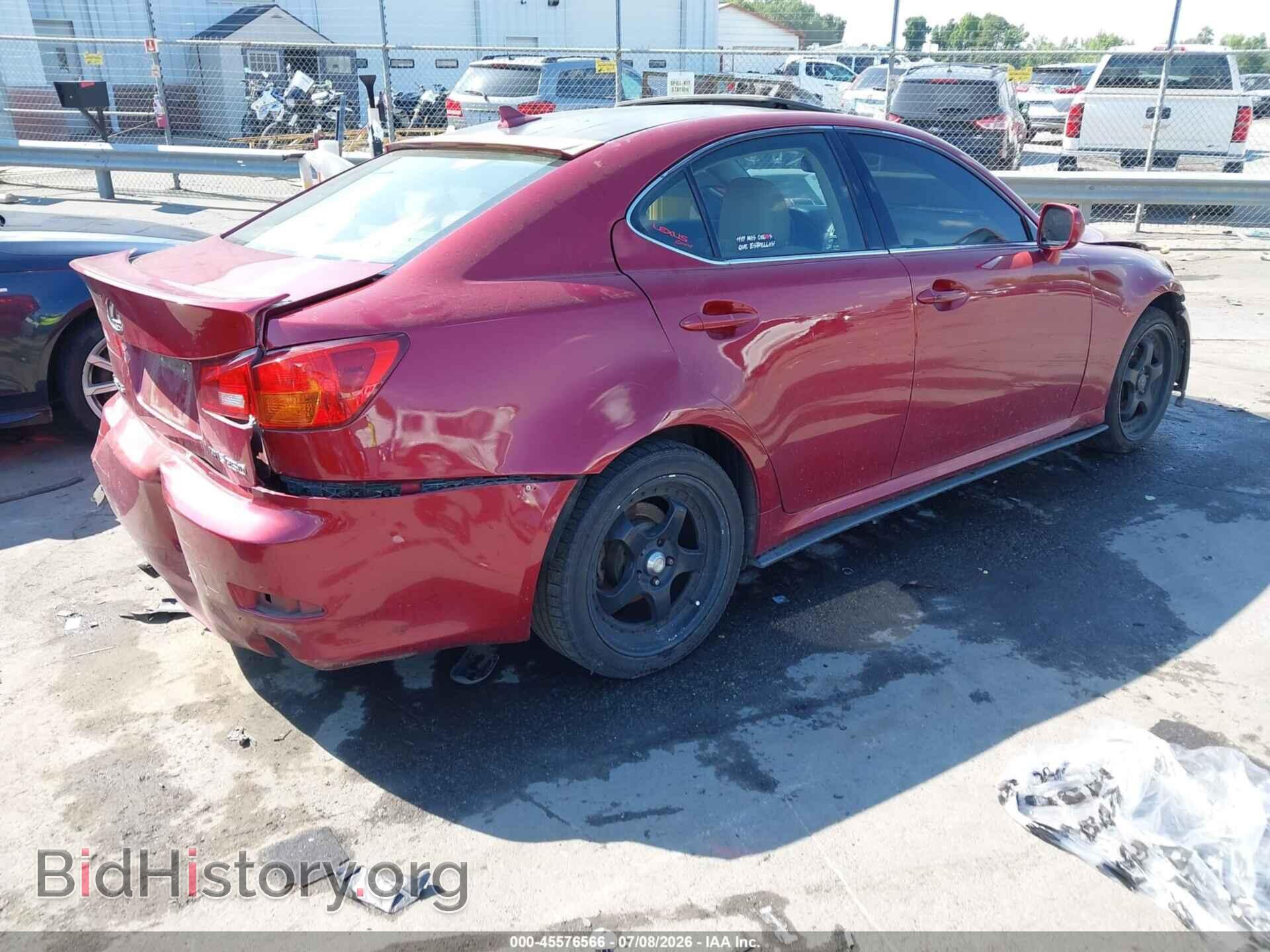 2007 LEXUS IS 250 - VIN: JTHCK262075009983 - Photo 4