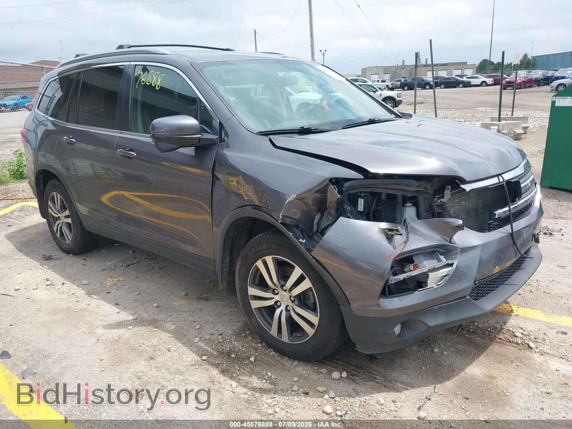Фотография 5FNYF6H88HB053377 - HONDA PILOT 2017