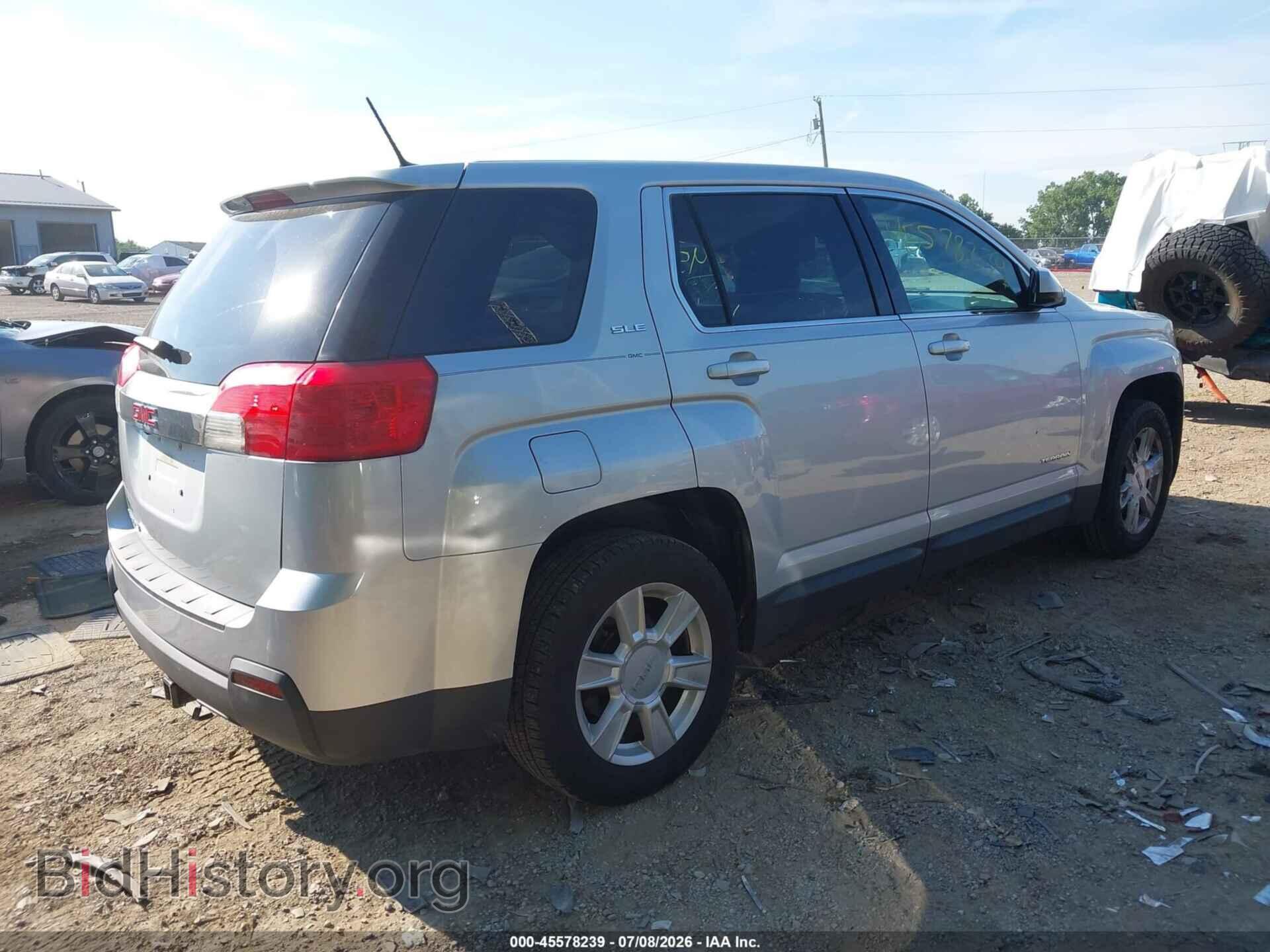 2013 GMC TERRAIN - VIN: 2GKALMEK9D6255244 - Фото 4