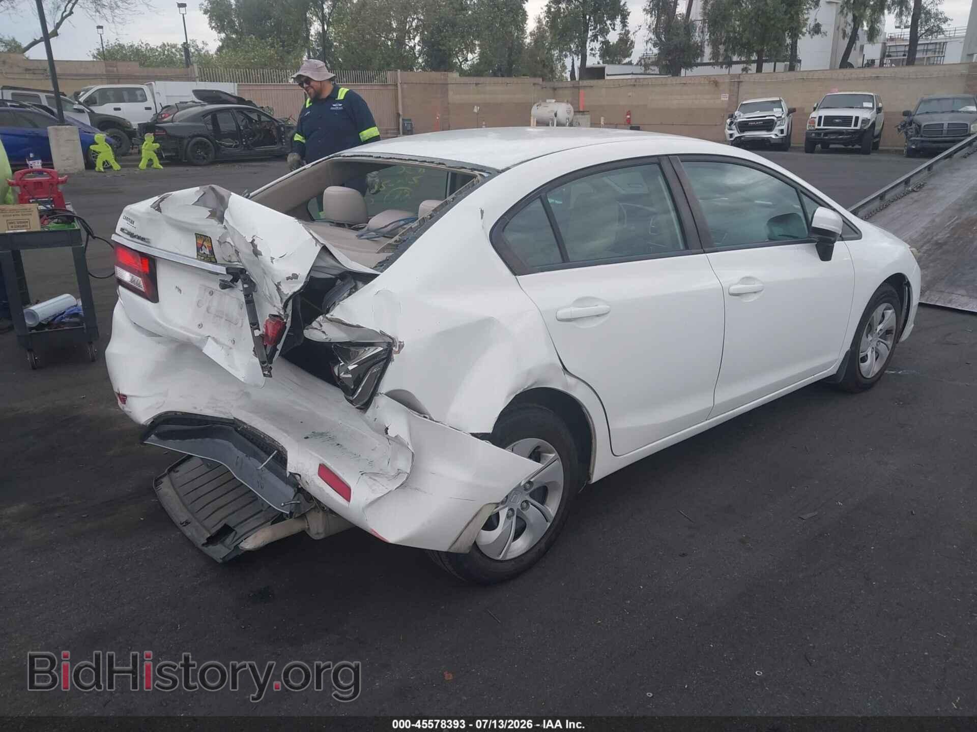 2015 HONDA CIVIC - VIN: 19XFB2F51FE271457 - Фото 4