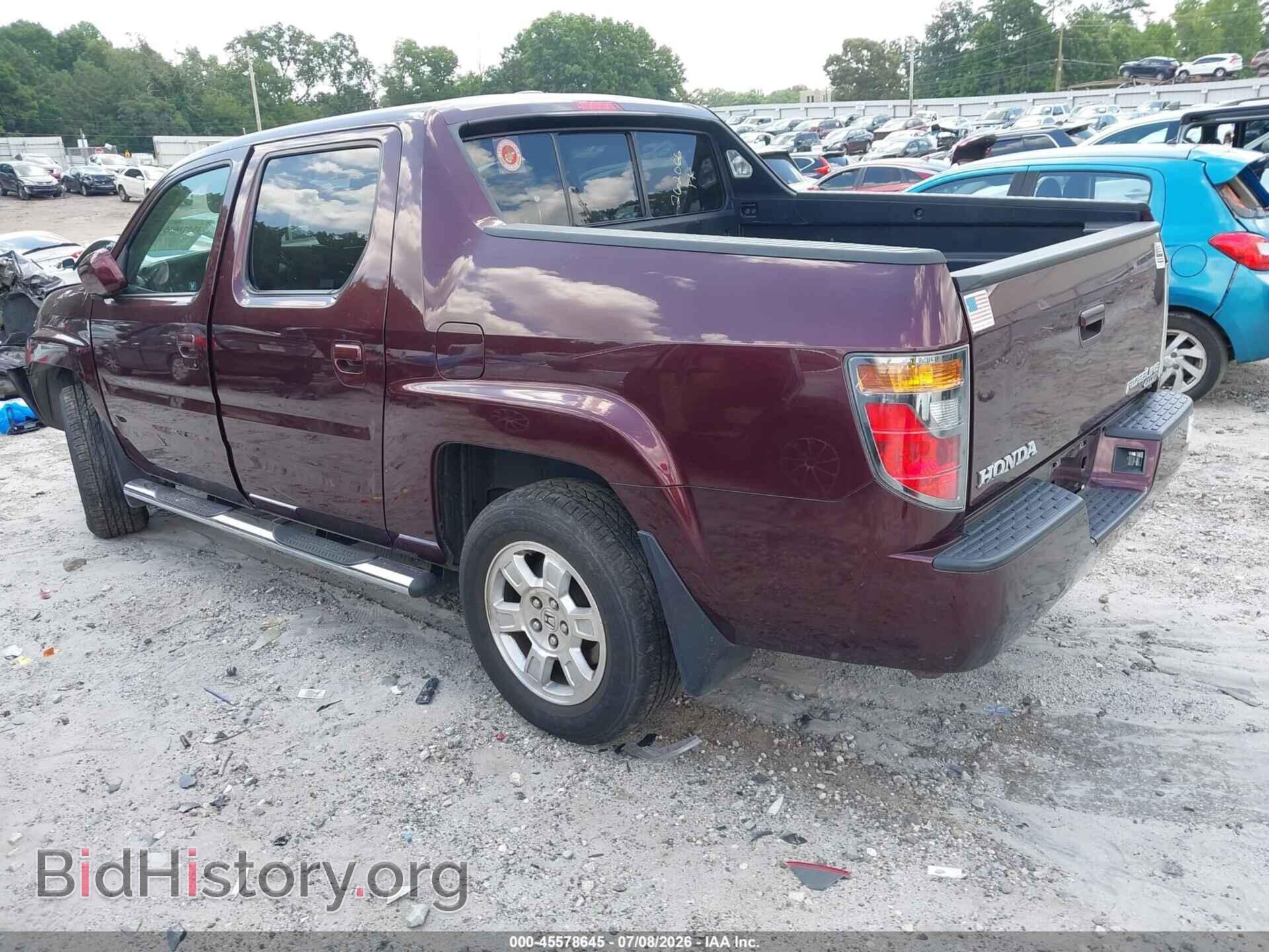 2008 HONDA RIDGELINE - VIN: 2HJYK16588H537885 - Фото 3