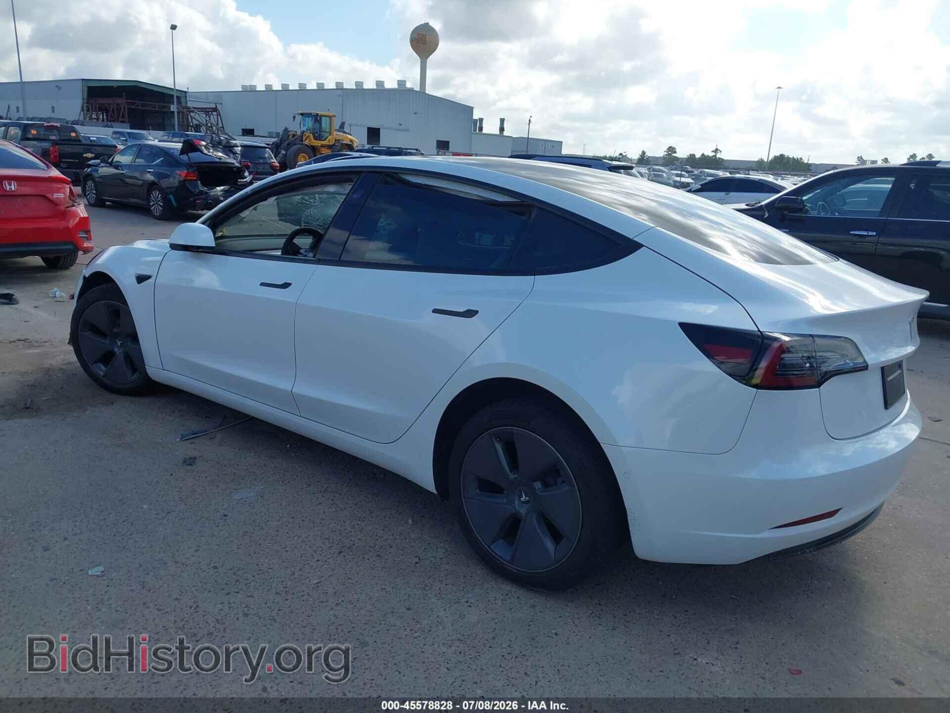 2022 TESLA MODEL 3 - VIN: 5YJ3E1EA2NF355119 - Photo 3