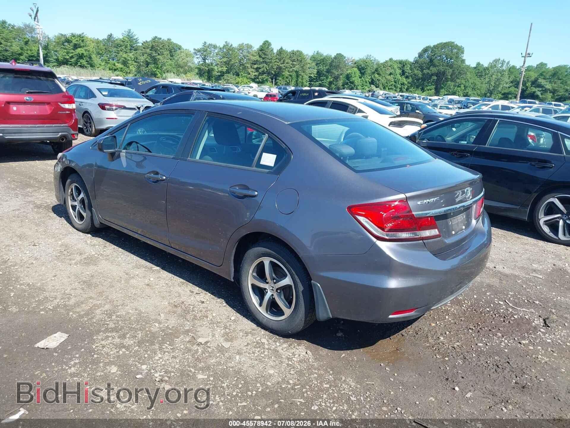 2015 HONDA CIVIC - VIN: 19XFB2F70FE275825 - Фото 3