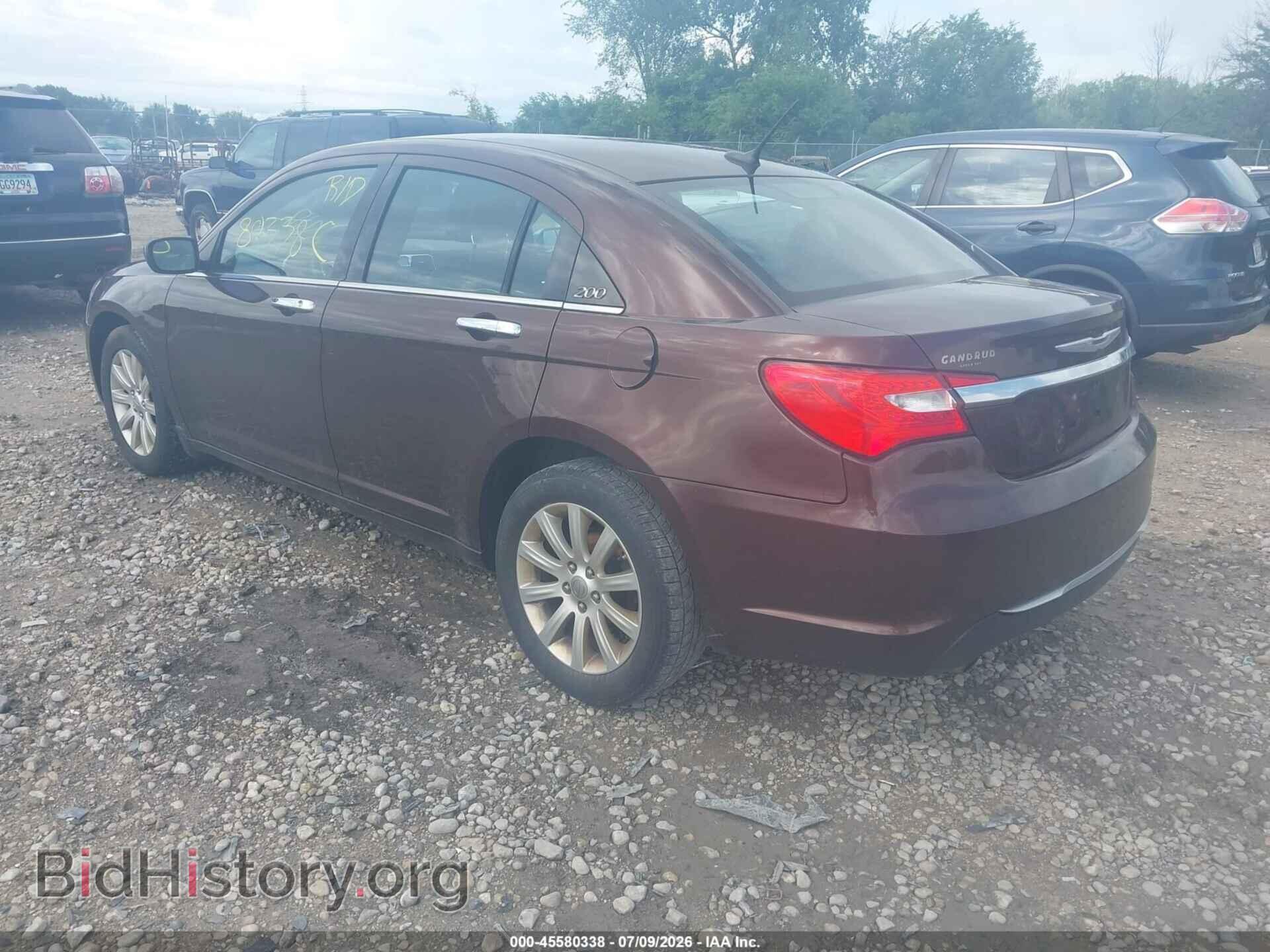 2013 CHRYSLER 200 - VIN: 1C3CCBCG3DN501177 - Фото 3