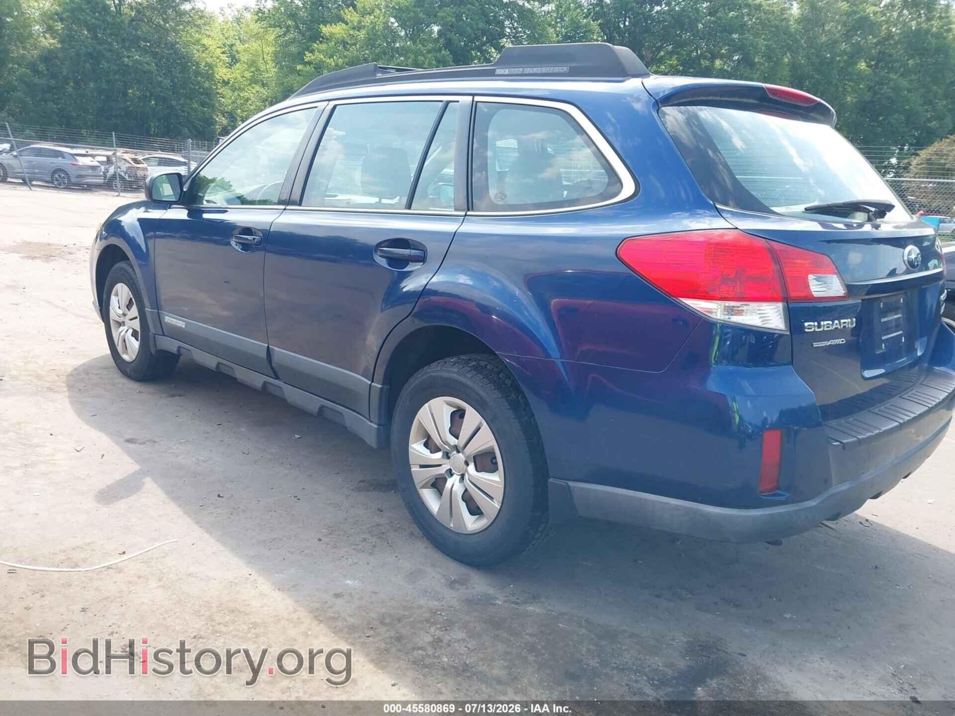 2011 SUBARU OUTBACK - VIN: 4S4BRBAC1B3363522 - Фото 3