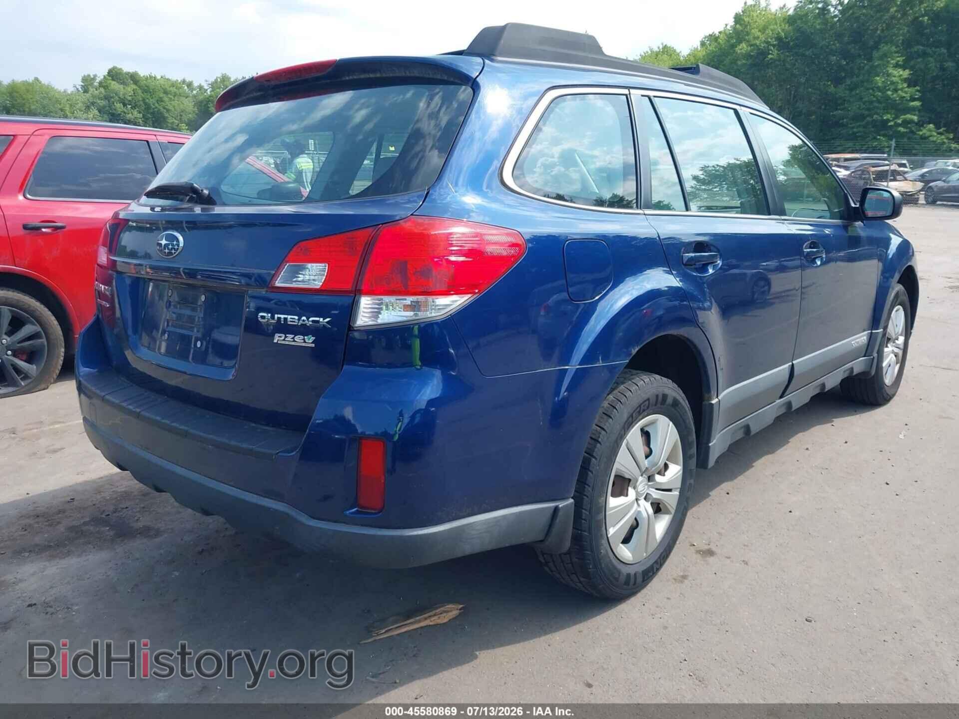 2011 SUBARU OUTBACK - VIN: 4S4BRBAC1B3363522 - Фото 4