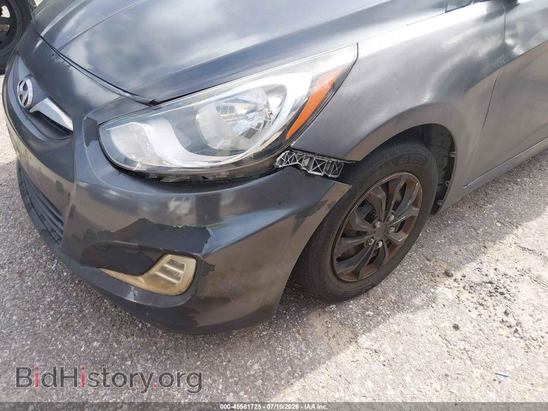 2013 HYUNDAI ACCENT - VIN: KMHCT4AE6DU349115 - Фото 6